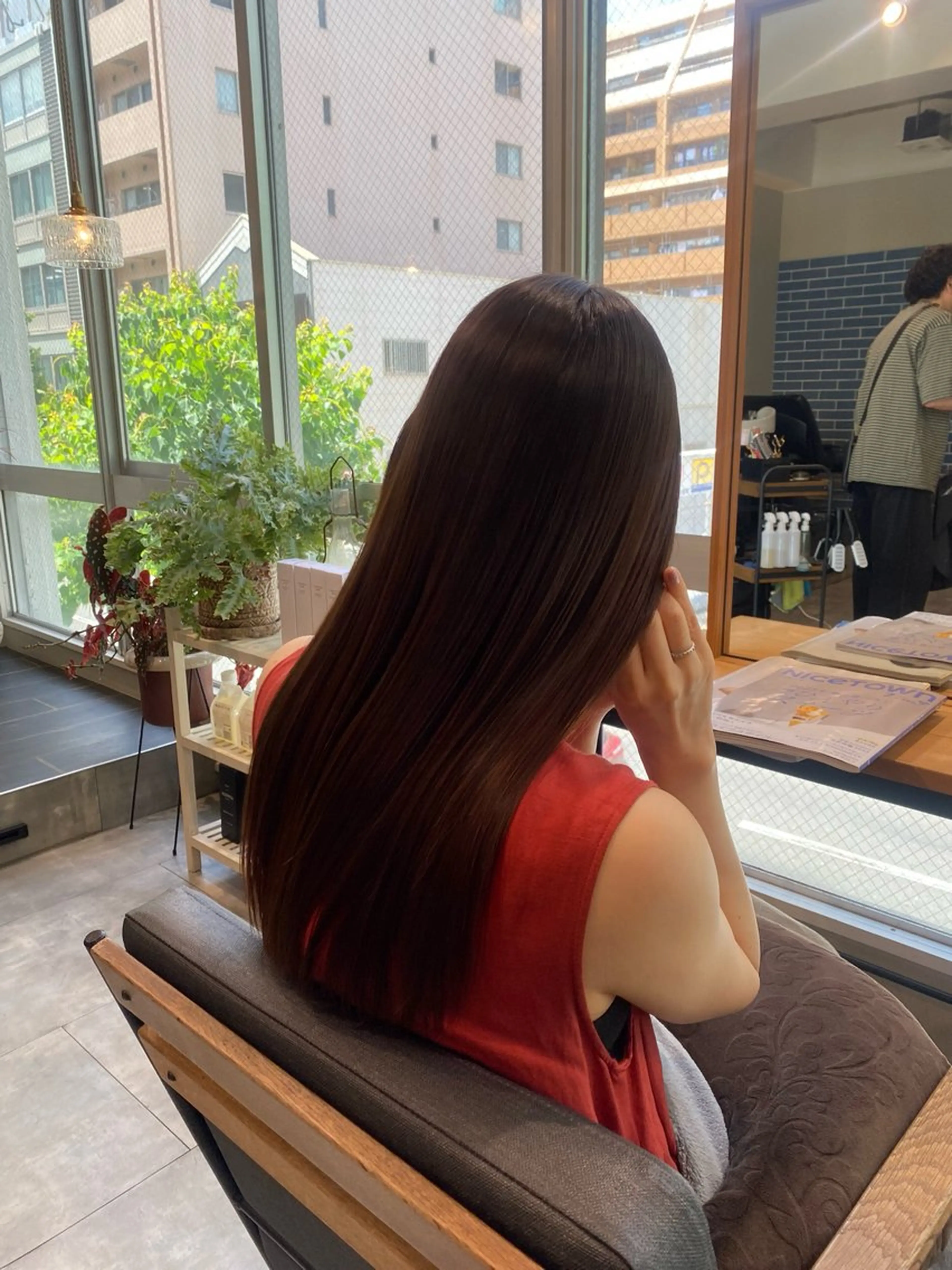 ロング カラー kiitos所属・透明感・脱赤味カラー ▫️雪野花のヘアスタイル