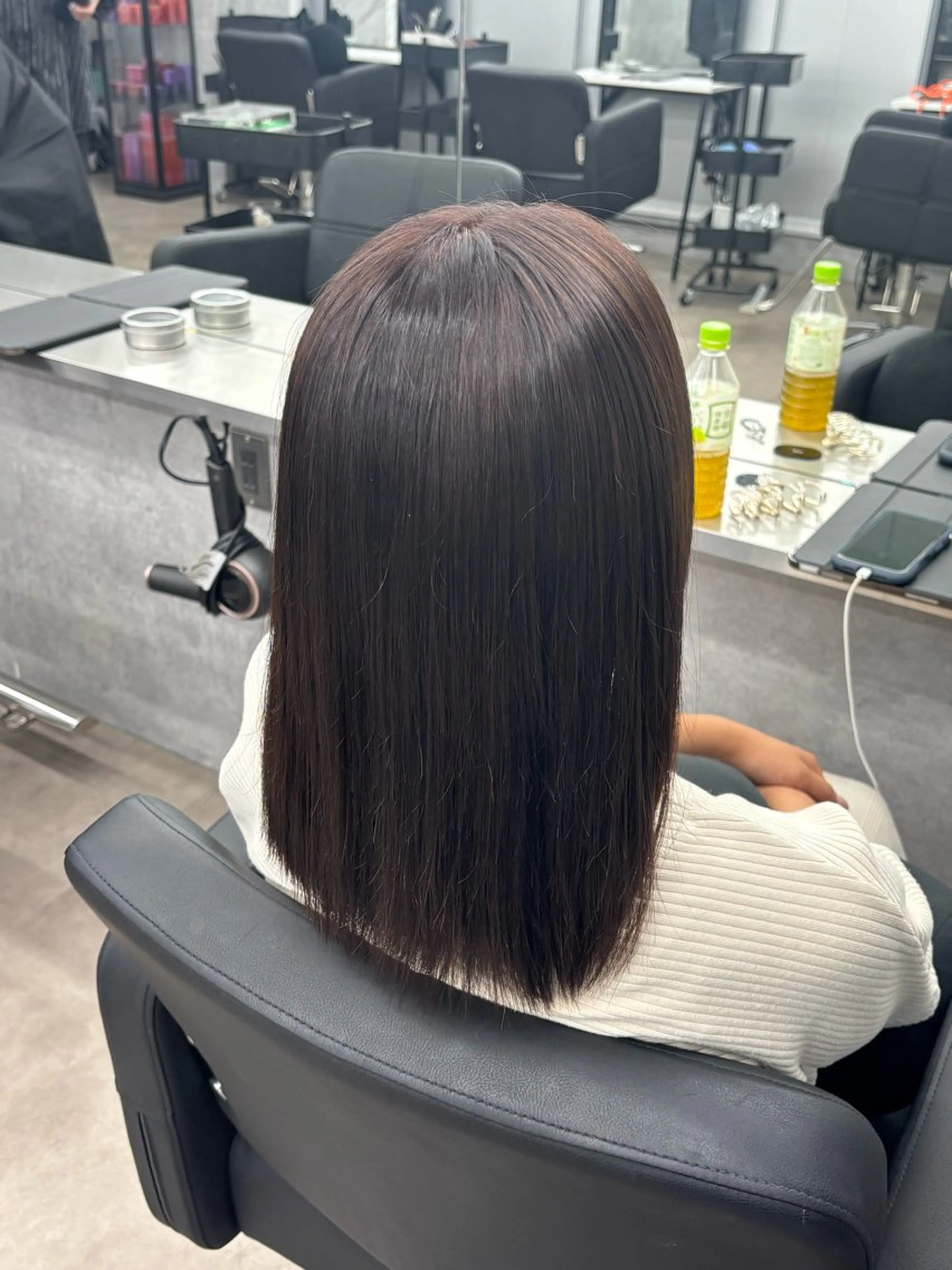 デザインカット+髪質改善トリートメントの写真