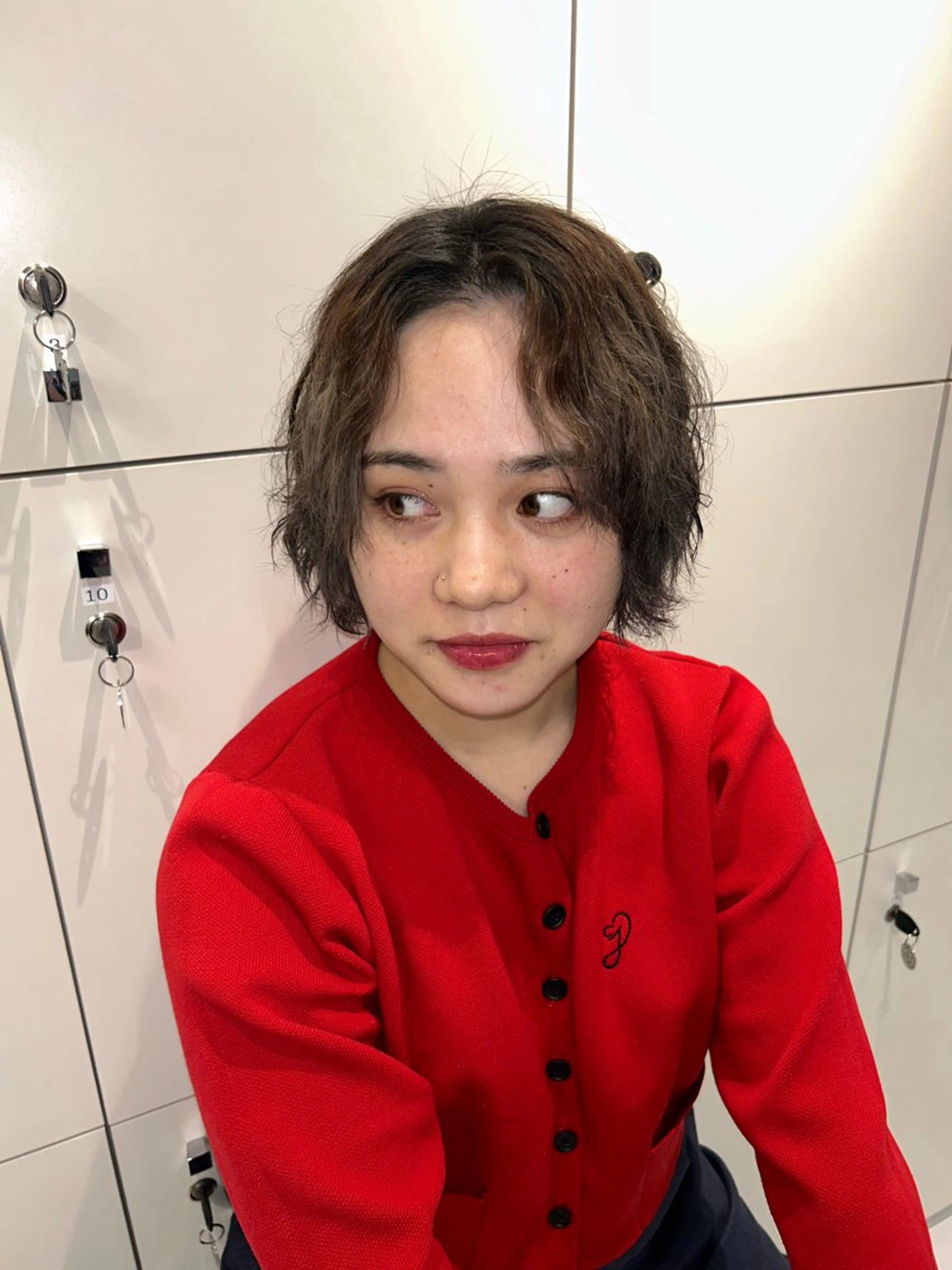 ショート 飯ヶ谷 成海のヘアスタイル