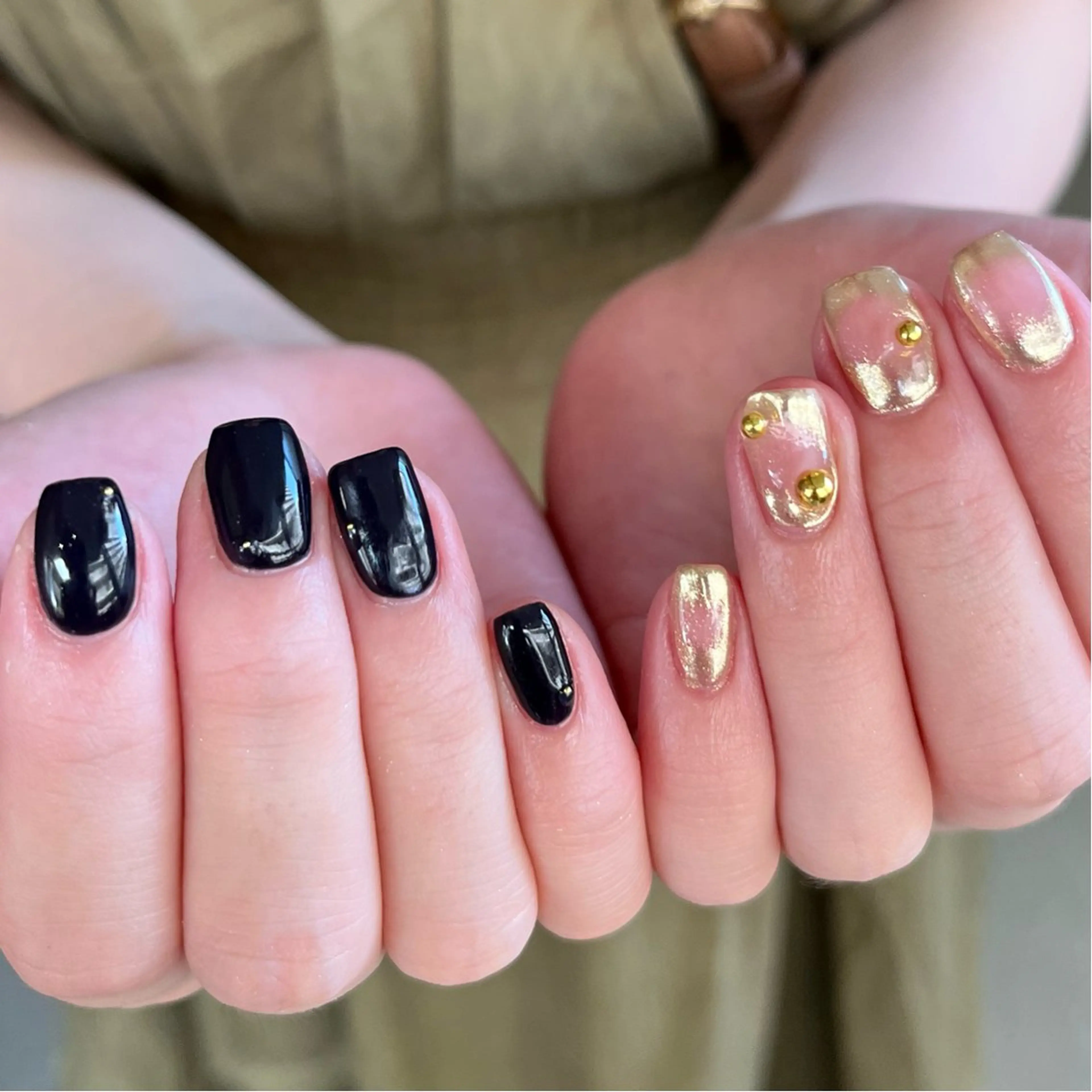 ネイル 持ち込み ハンドネイル nail salon O (en)所属・vegh. nail/阿波座のネイルデザイン