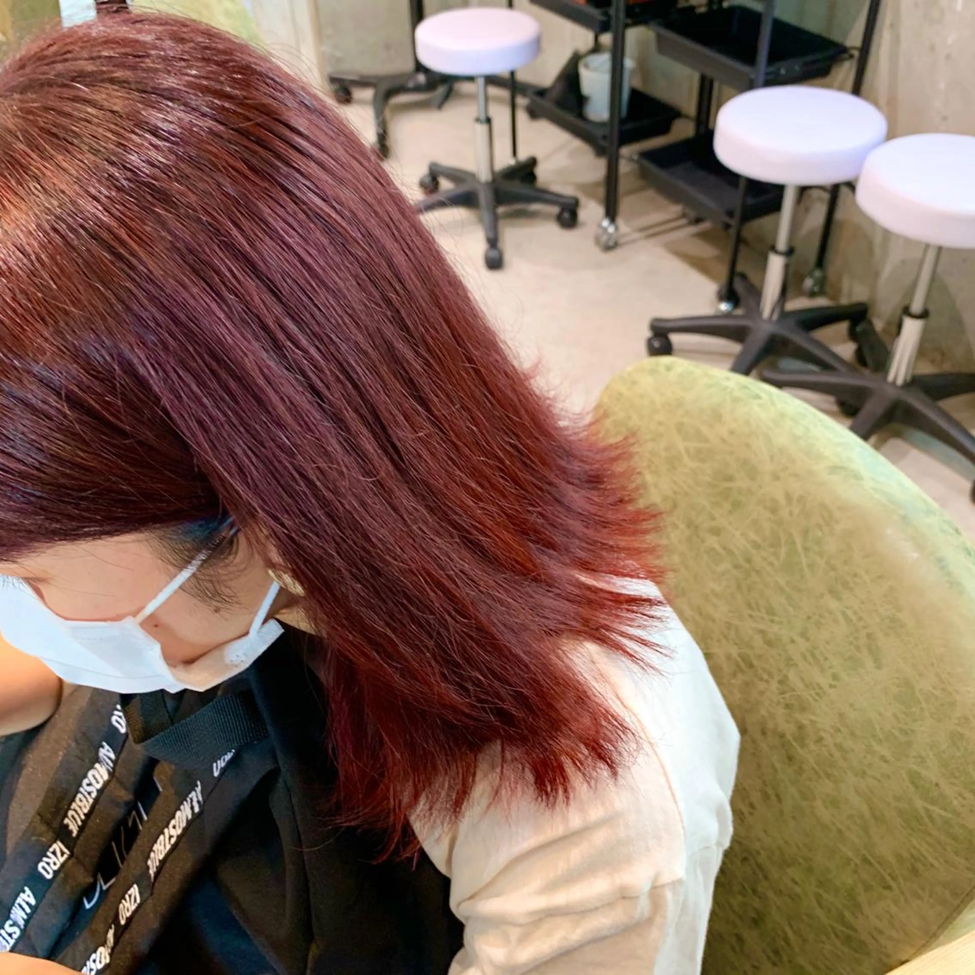 ミディアム カラー 立川/シールエクステ /みづきのヘアスタイル