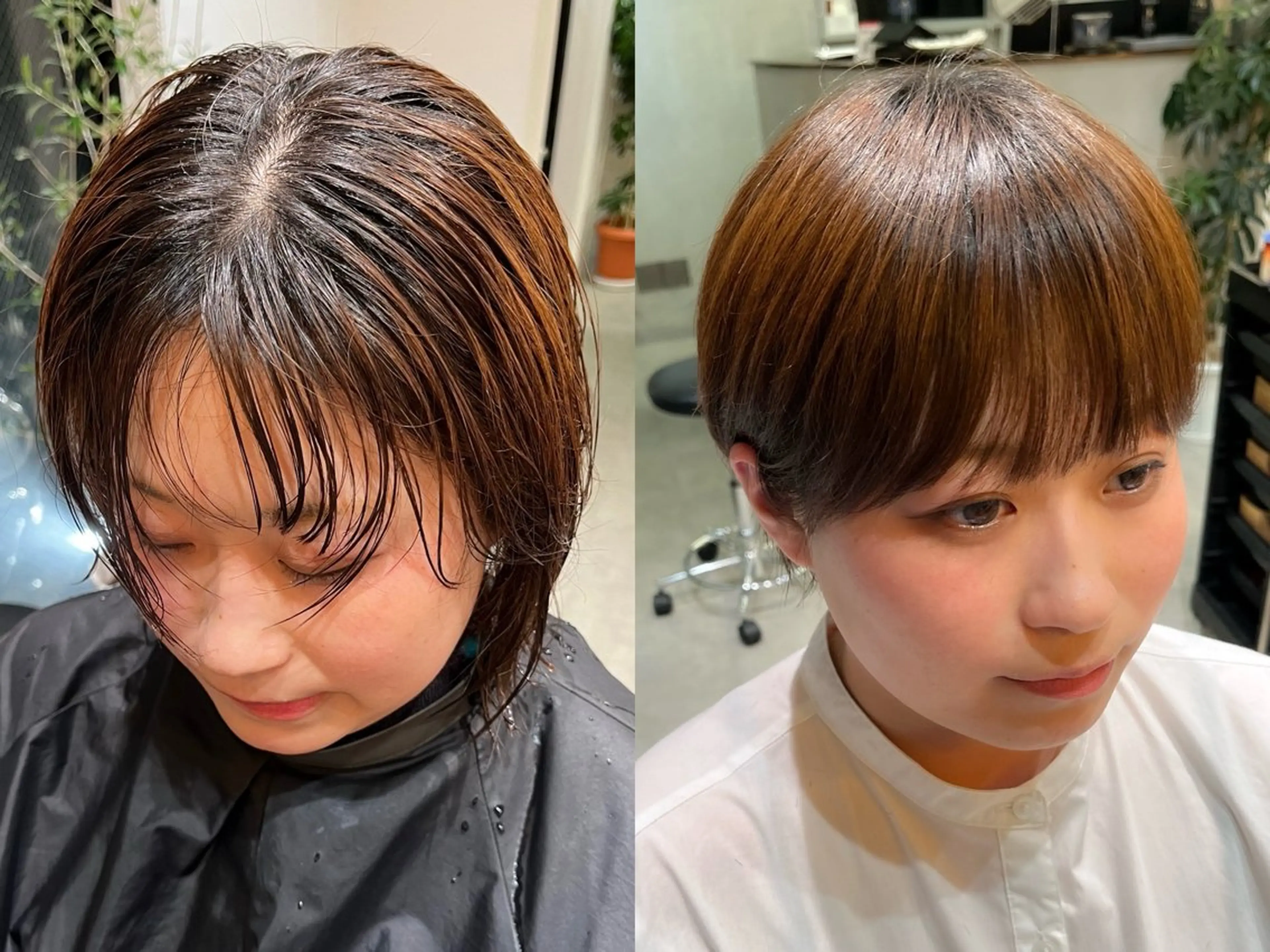 ショート カット 縮毛矯正 ショート/縮毛矯正 /大宮/惇平のヘアスタイル