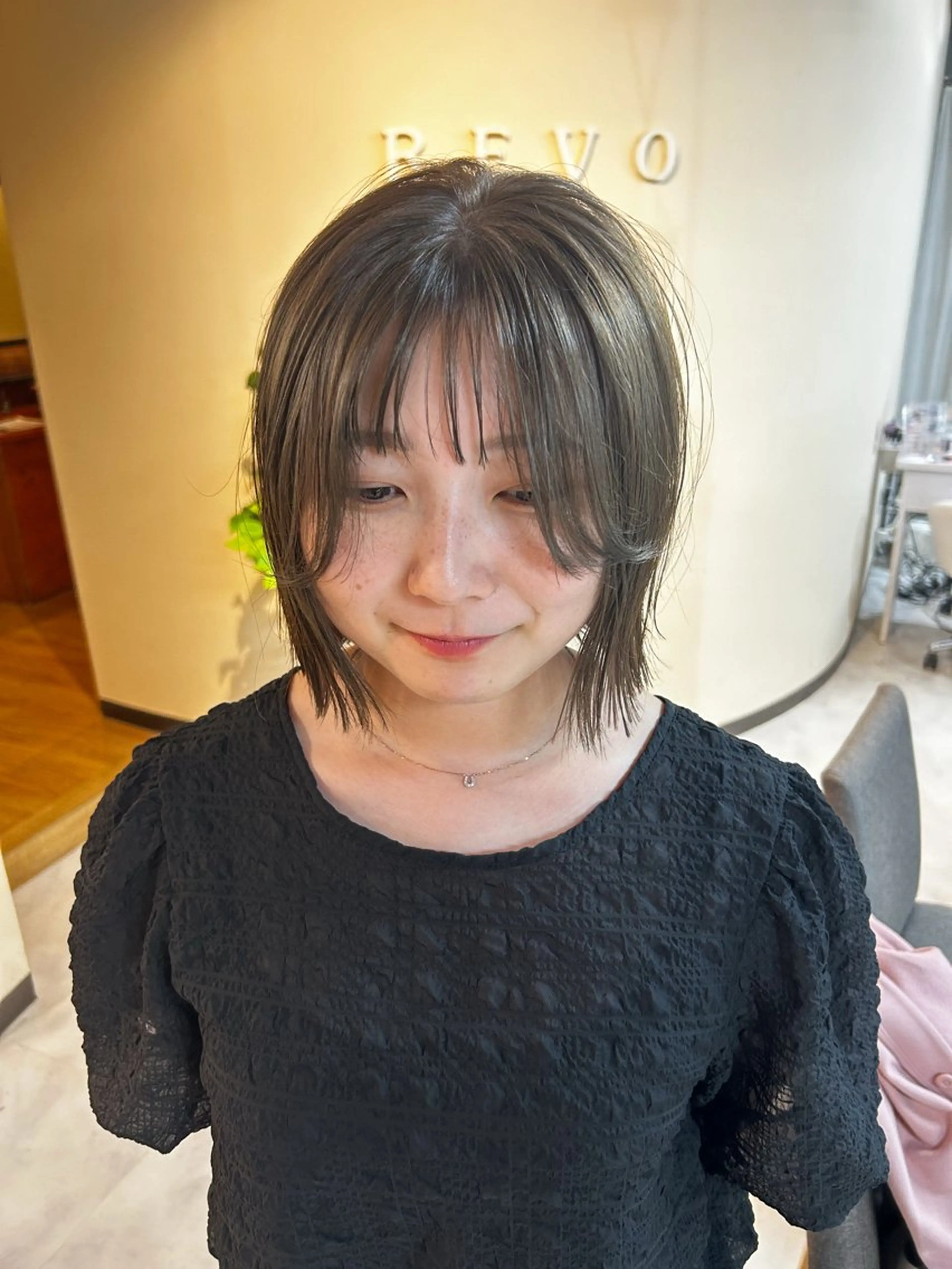 ショート カット ヘアカラー 透明感/レイヤー/ 武士るな🌿‬のヘアスタイル