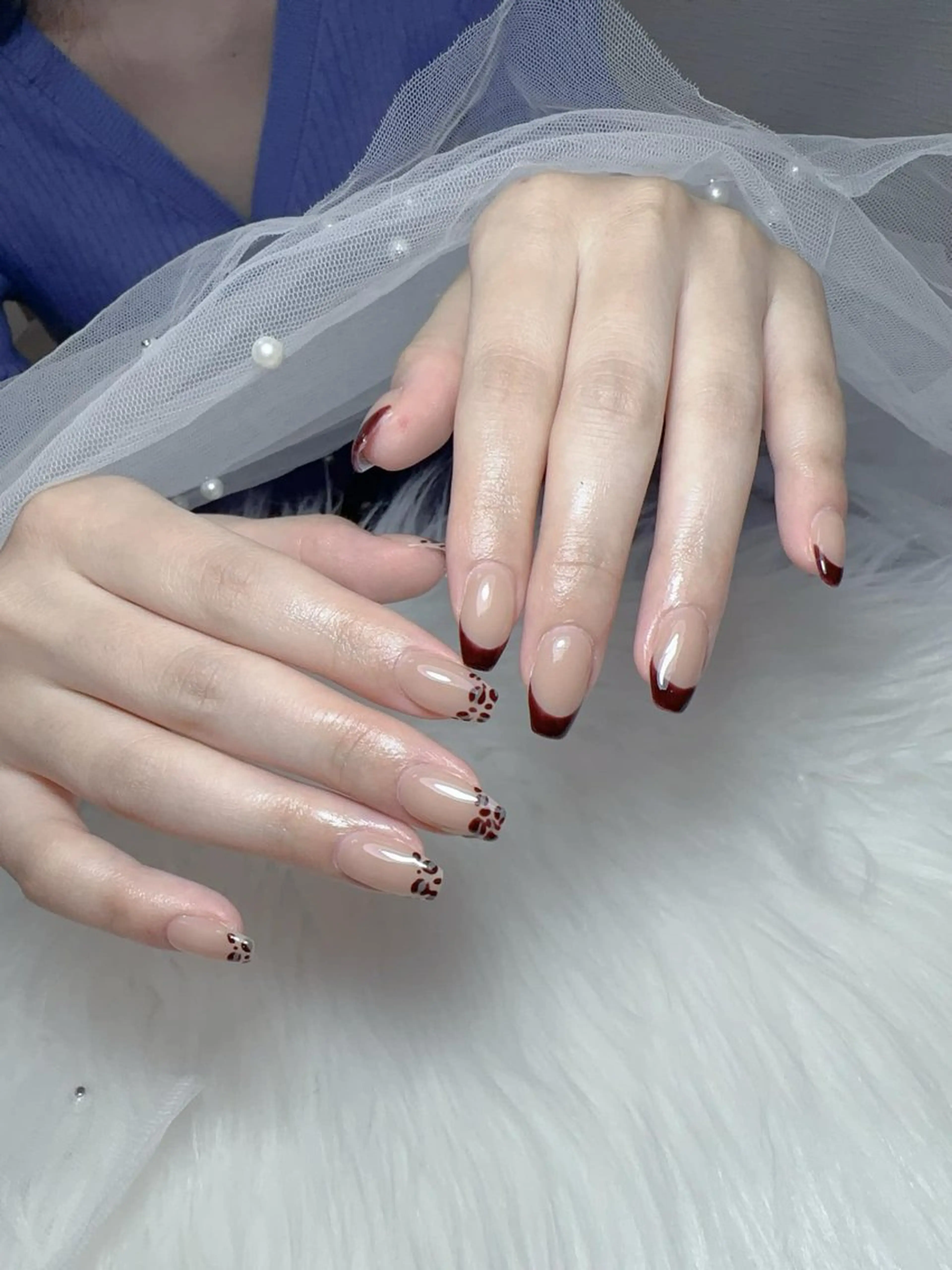 カラー 西野 カナのネイルデザイン