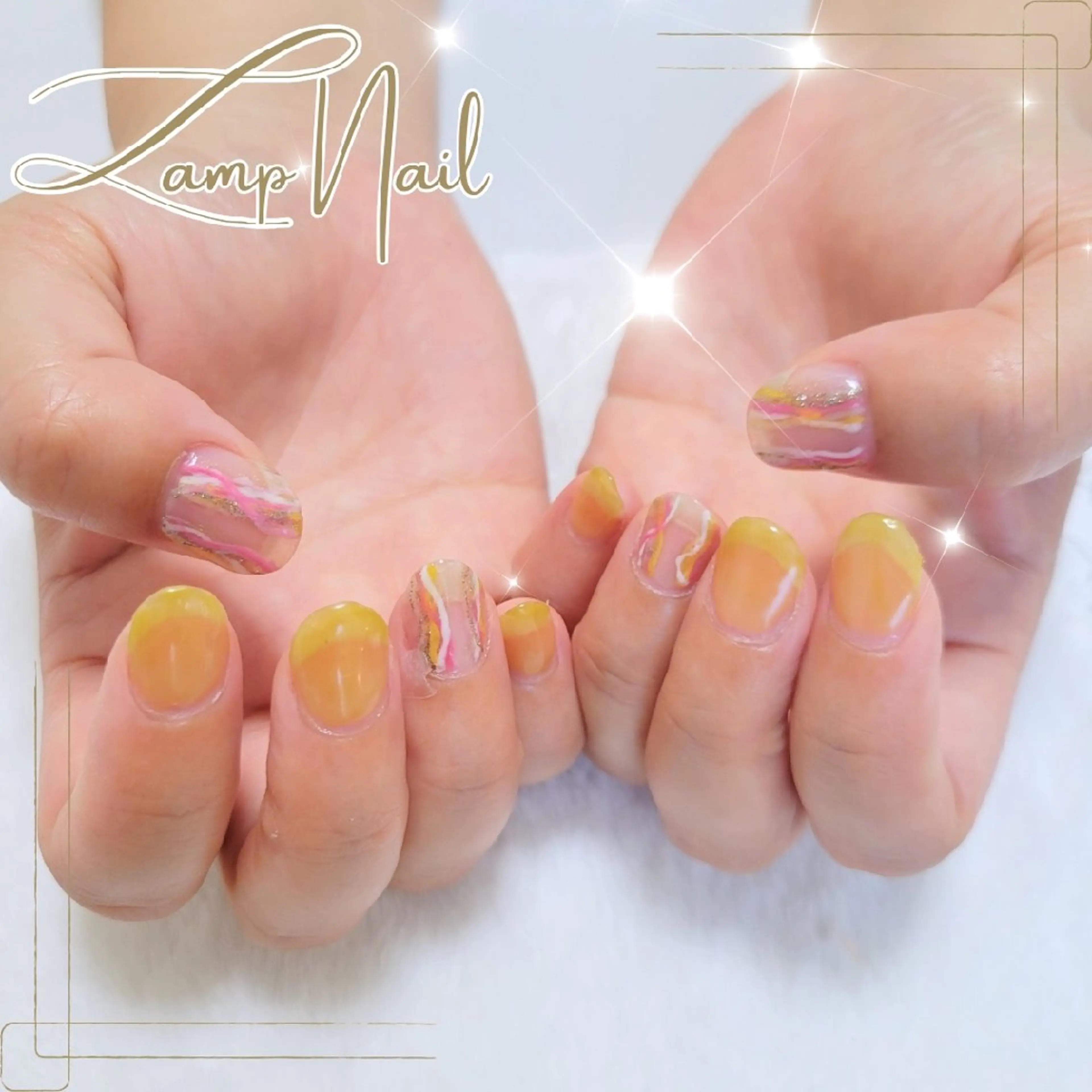 ネイル フットネイル Lamp Nailのネイルデザイン