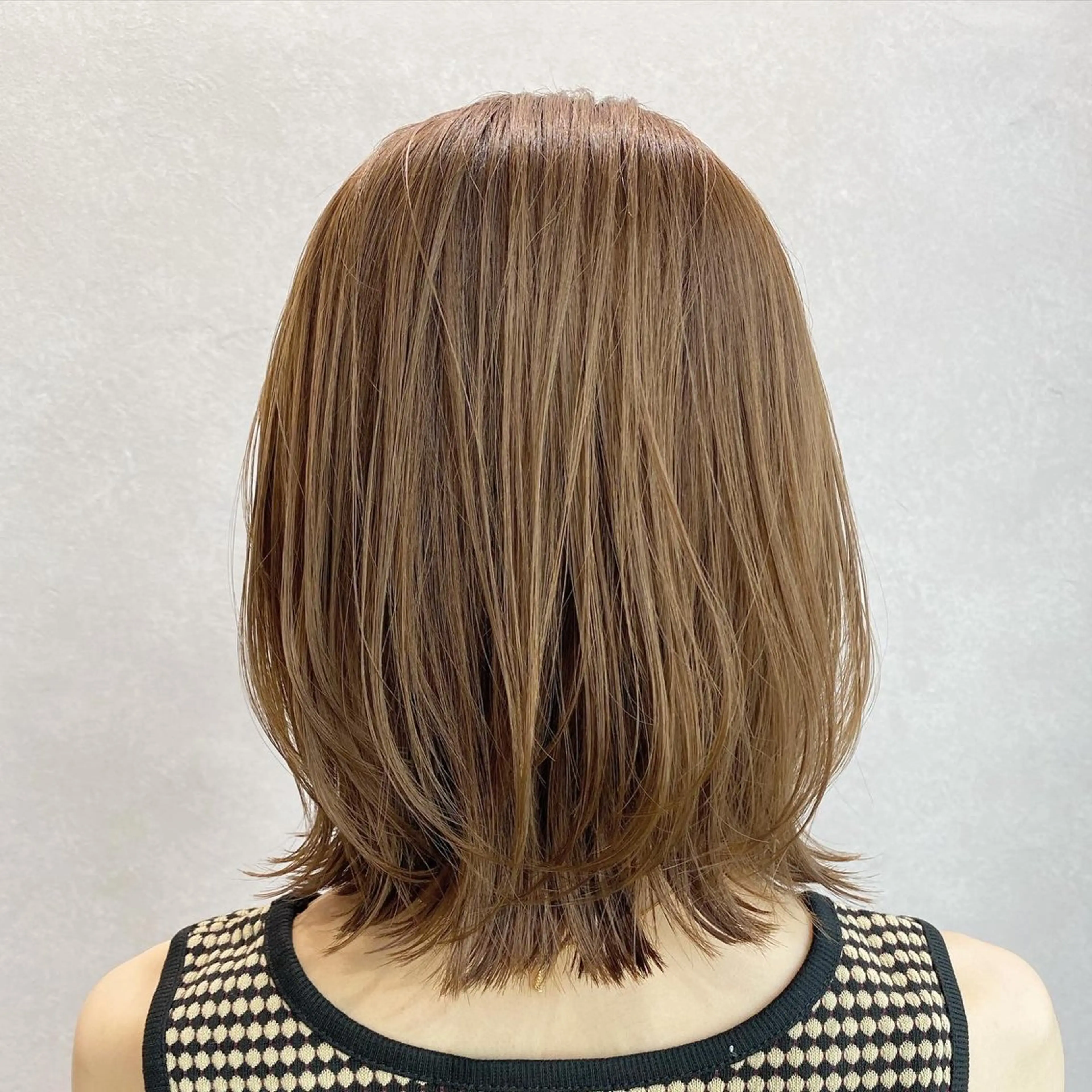 ショート ボブレイヤー ボブ くびれヘア レイヤーカット 栗原 瑞稀のヘアスタイル