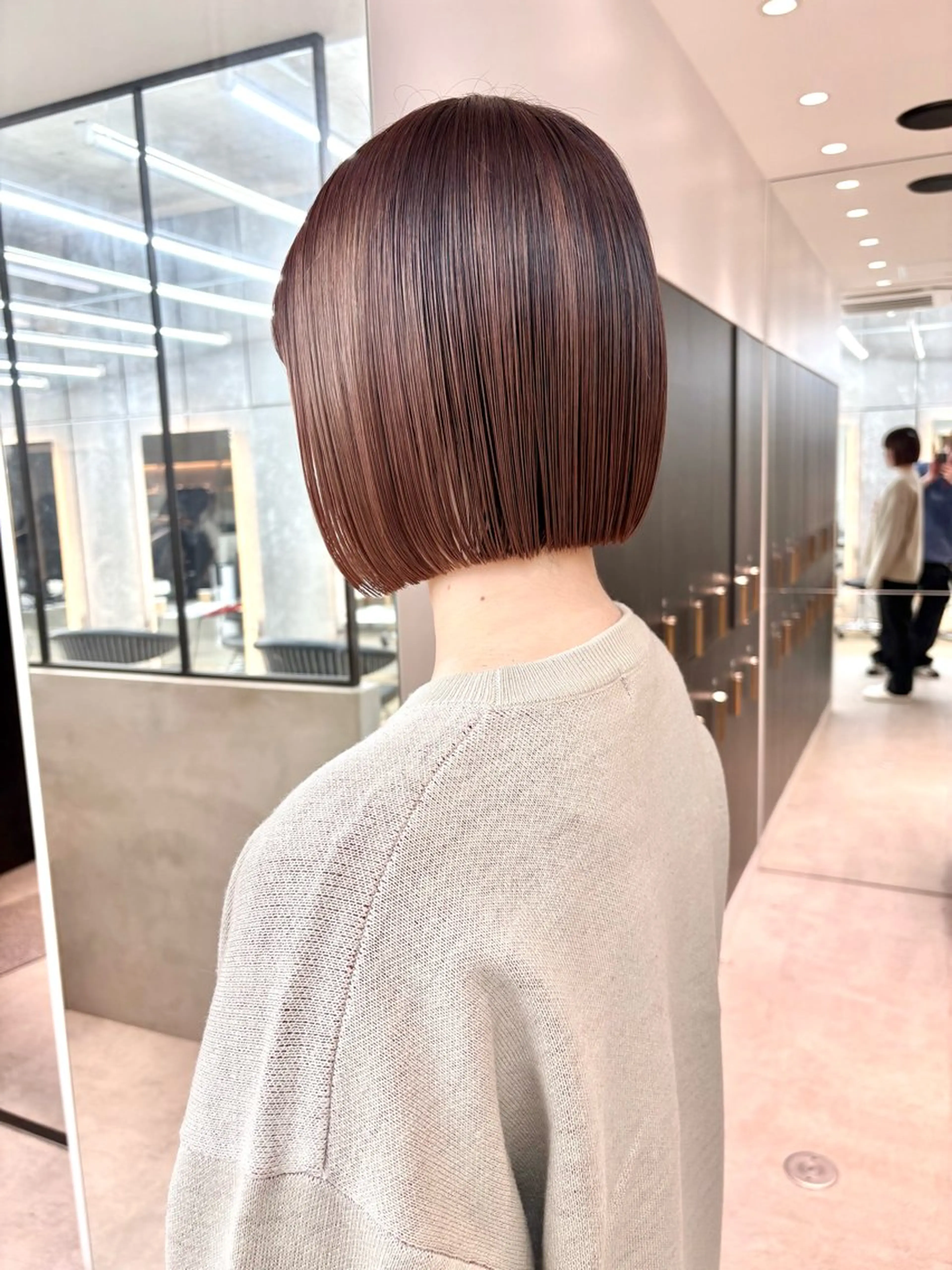 ショート カット ヘアカラー トリートメント 縮毛矯正/韓国ヘア /ブリーチ/柴山のヘアスタイル