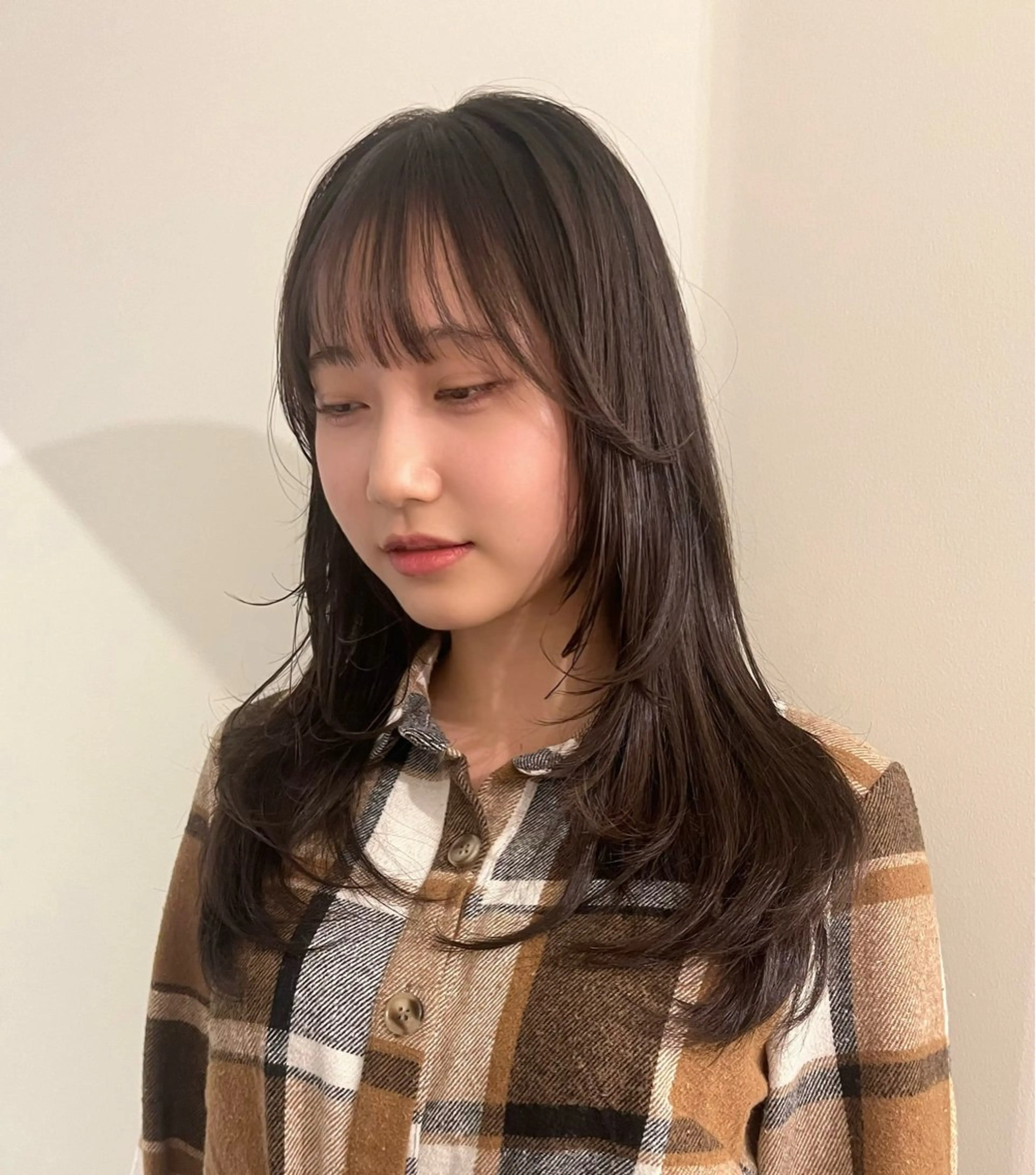 ロング レイヤーカット カット トリートメント 工藤 梨花のヘアスタイル