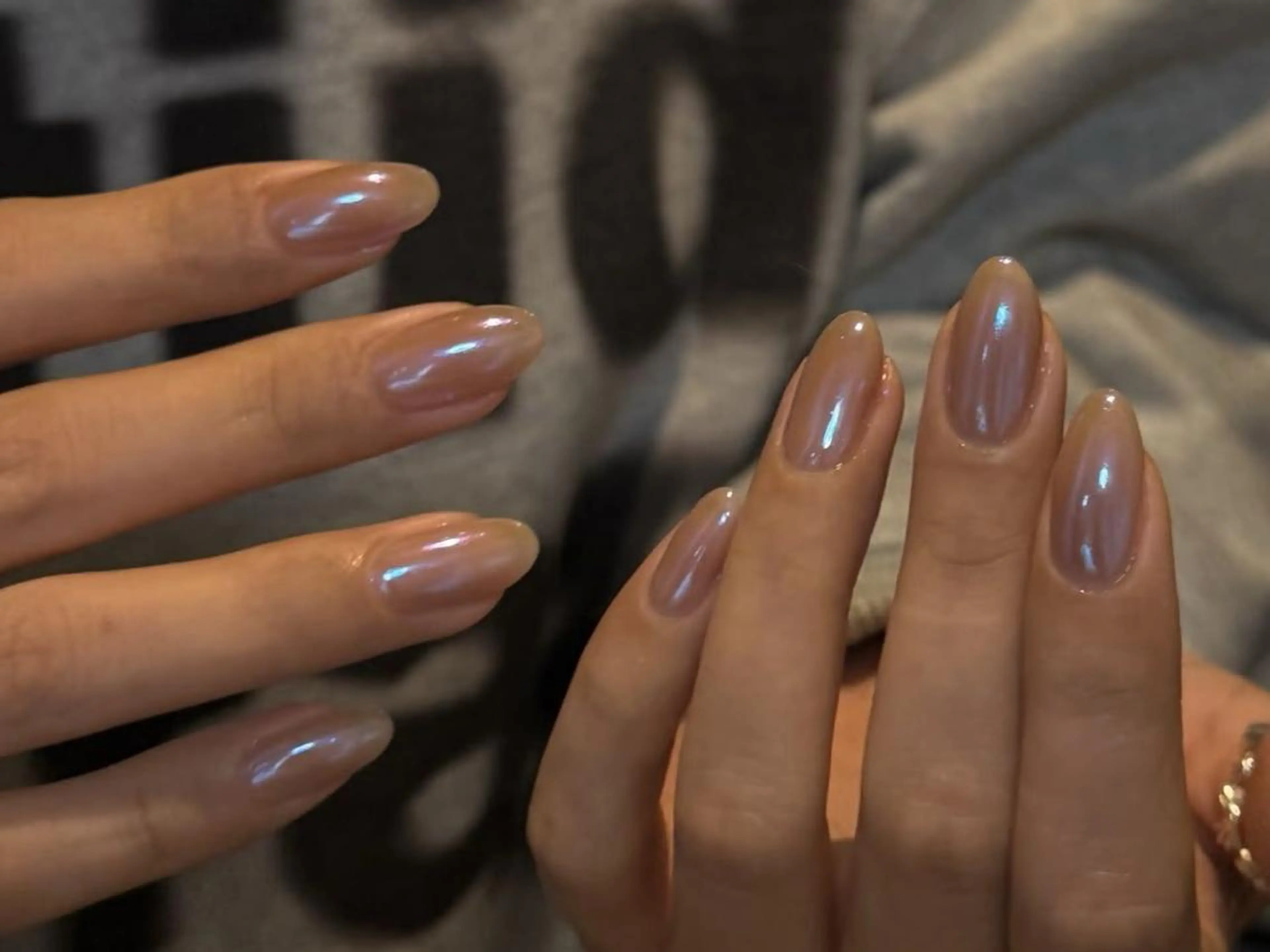 ネイル オーロラネイル ジェルネイル 持ち込み ワンカラーネイル ピンク ハンドネイル ハンドケア 🎀Sense Nail池袋店🎀のネイルデザイン