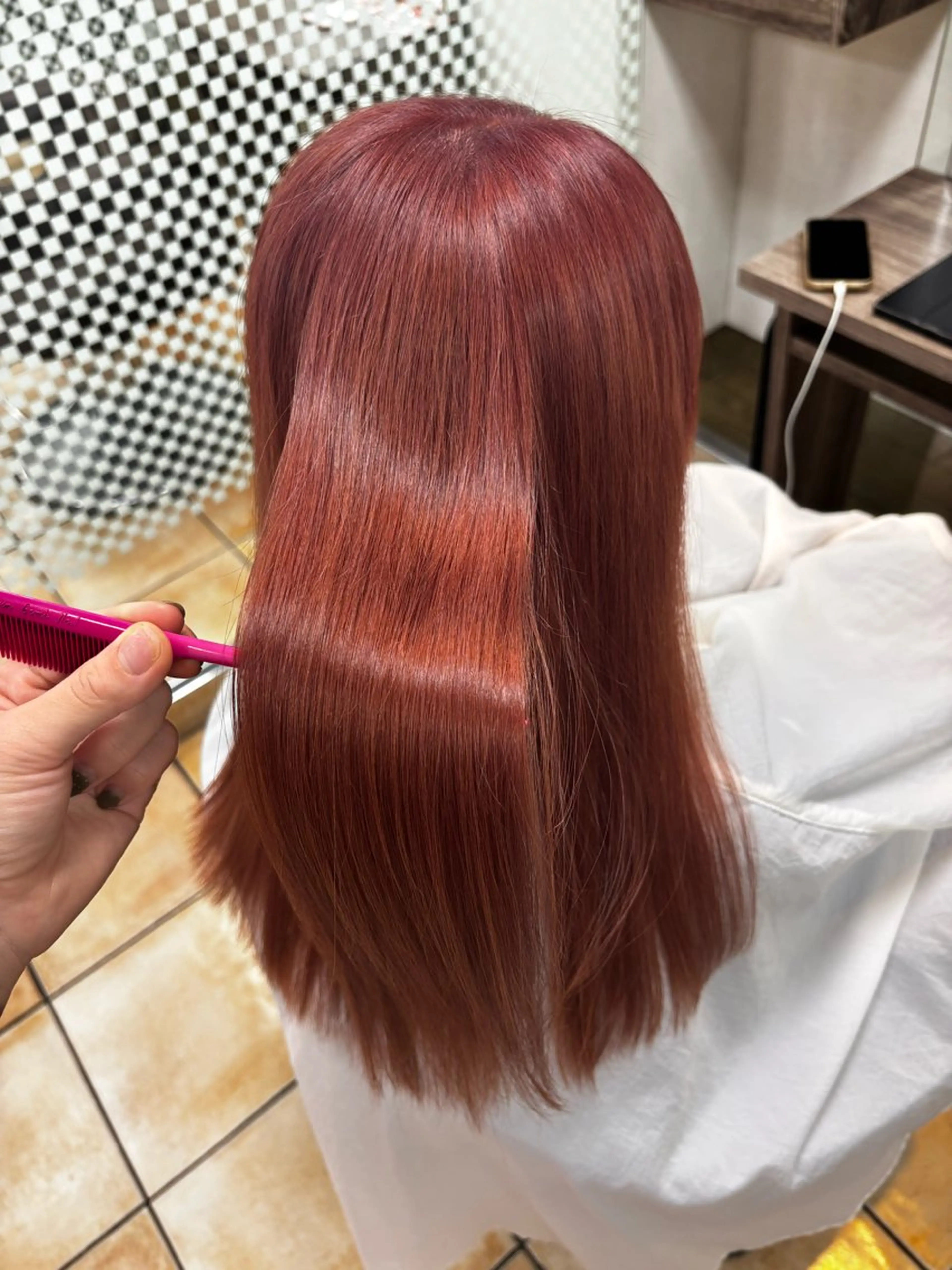 🍇カット＋ダブルカラー＋トリートメント🍇         デザインカラーも可🙆‍♀️の写真