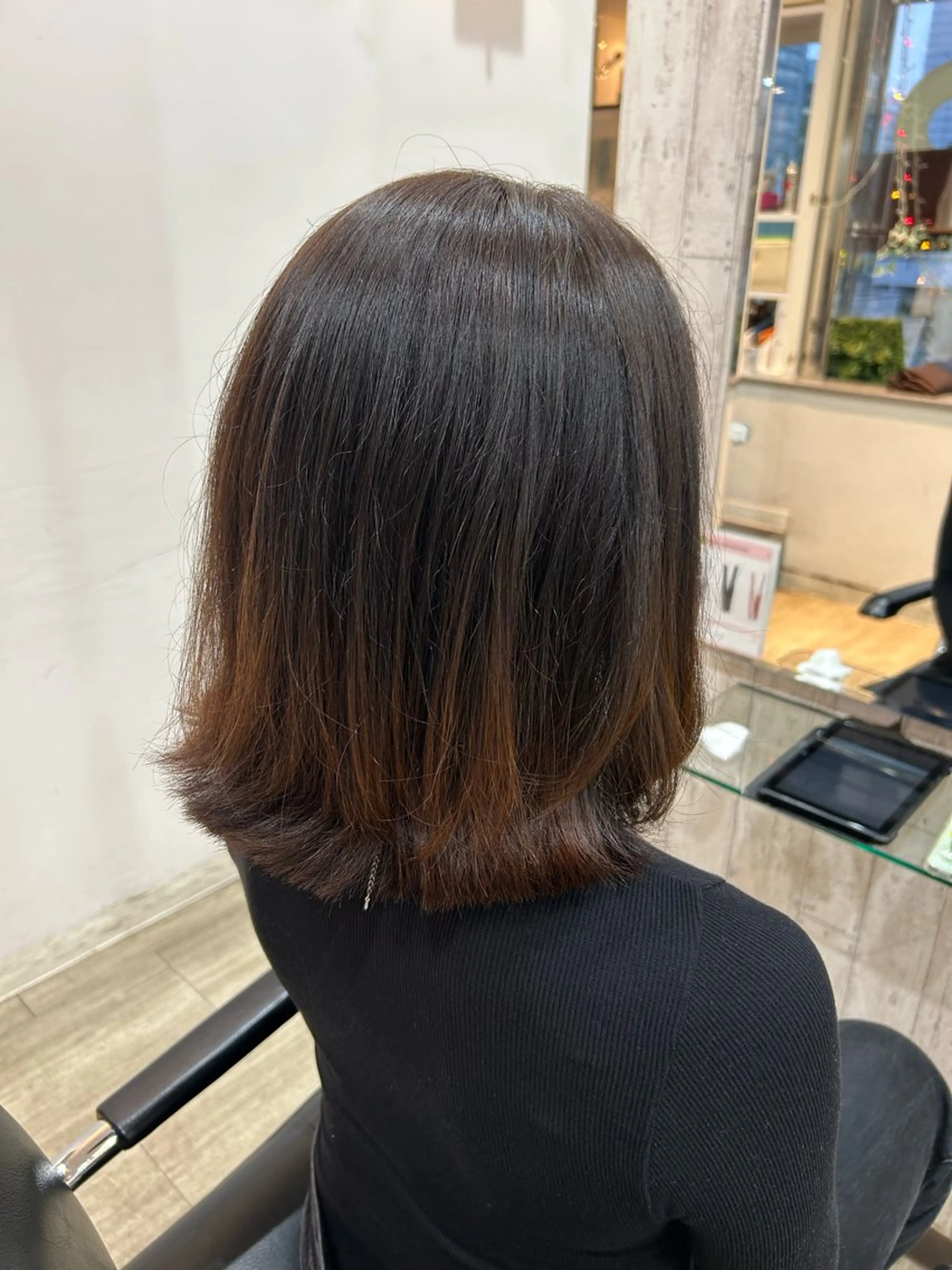 ミディアム カット 新横浜CLOVER 本店🍀 鈴木 陽太のヘアスタイル