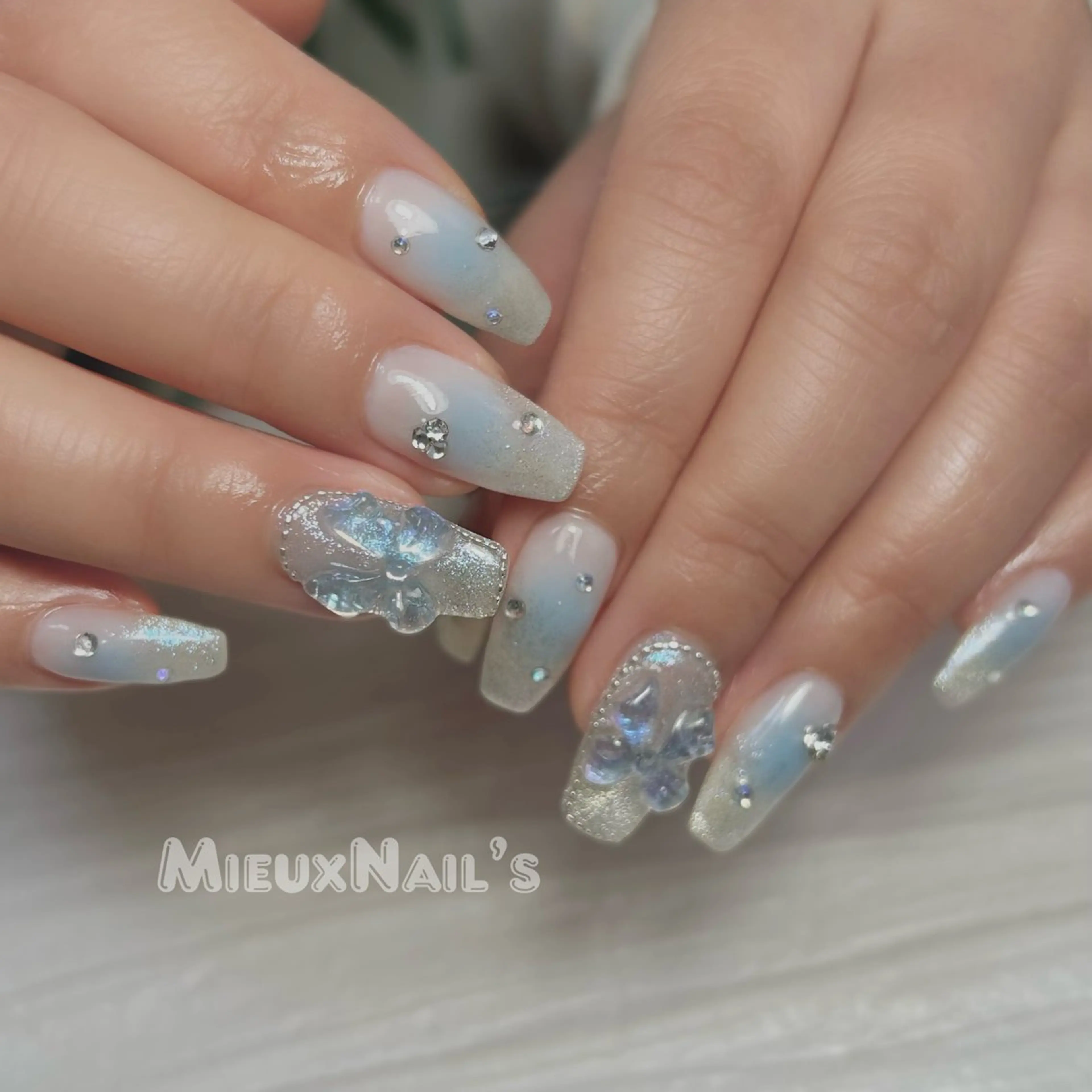 ネイル Miyu❤️‍🔥 Mieuxnailsのネイルデザイン