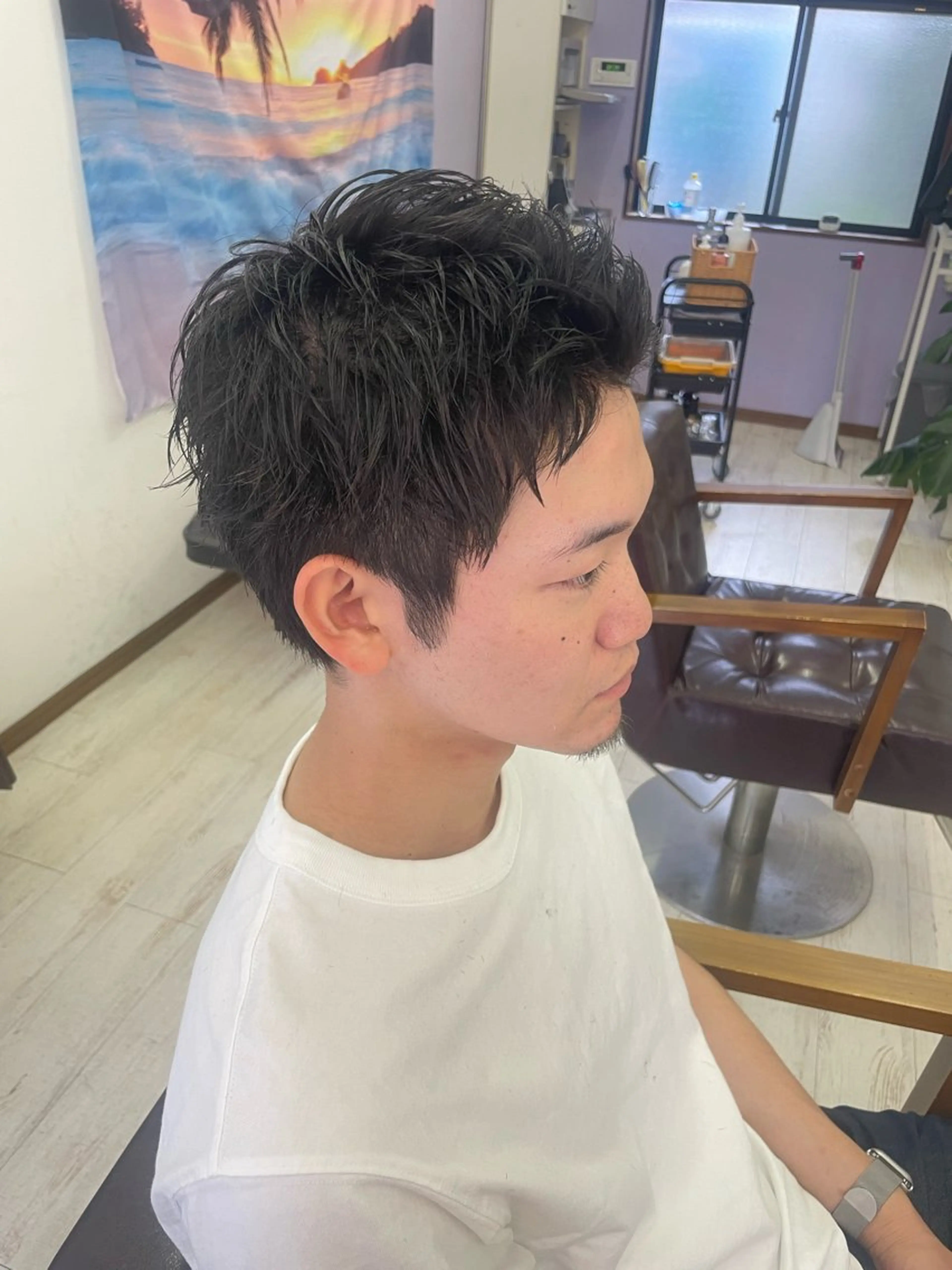 メンズ トニーワン所属・星山 夢登のヘアスタイル