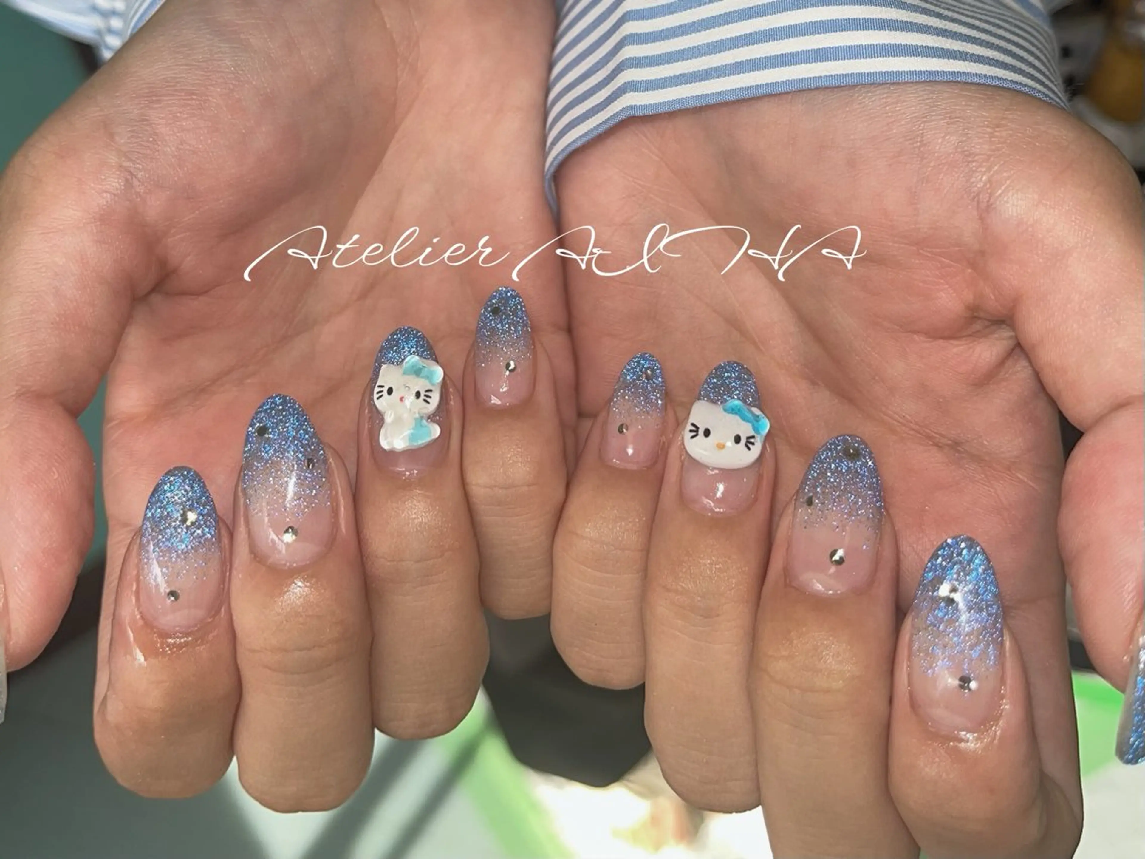 ミディアム ハンドネイル アトリエAIHA所属・アトリエAIHA★ フィルイン推奨サロンのネイルデザイン