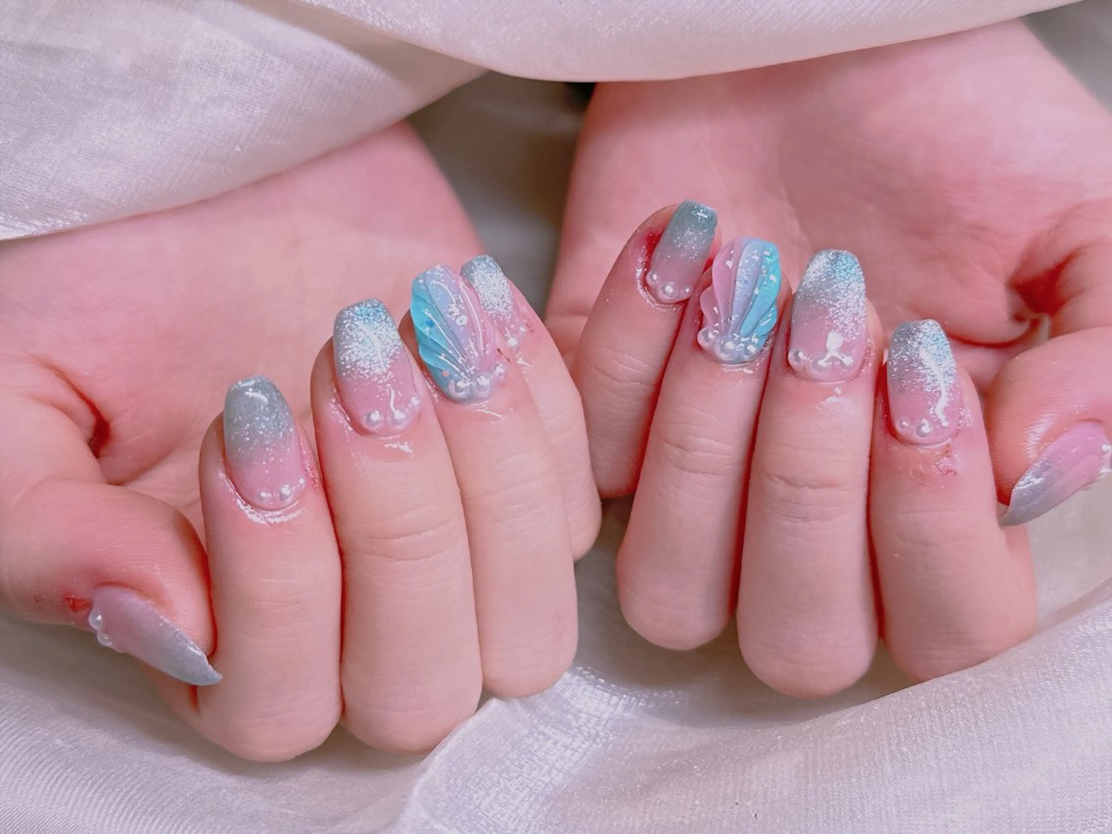 ネイル ハンドネイル 長さだし専門店 M2 rikaのネイルデザイン