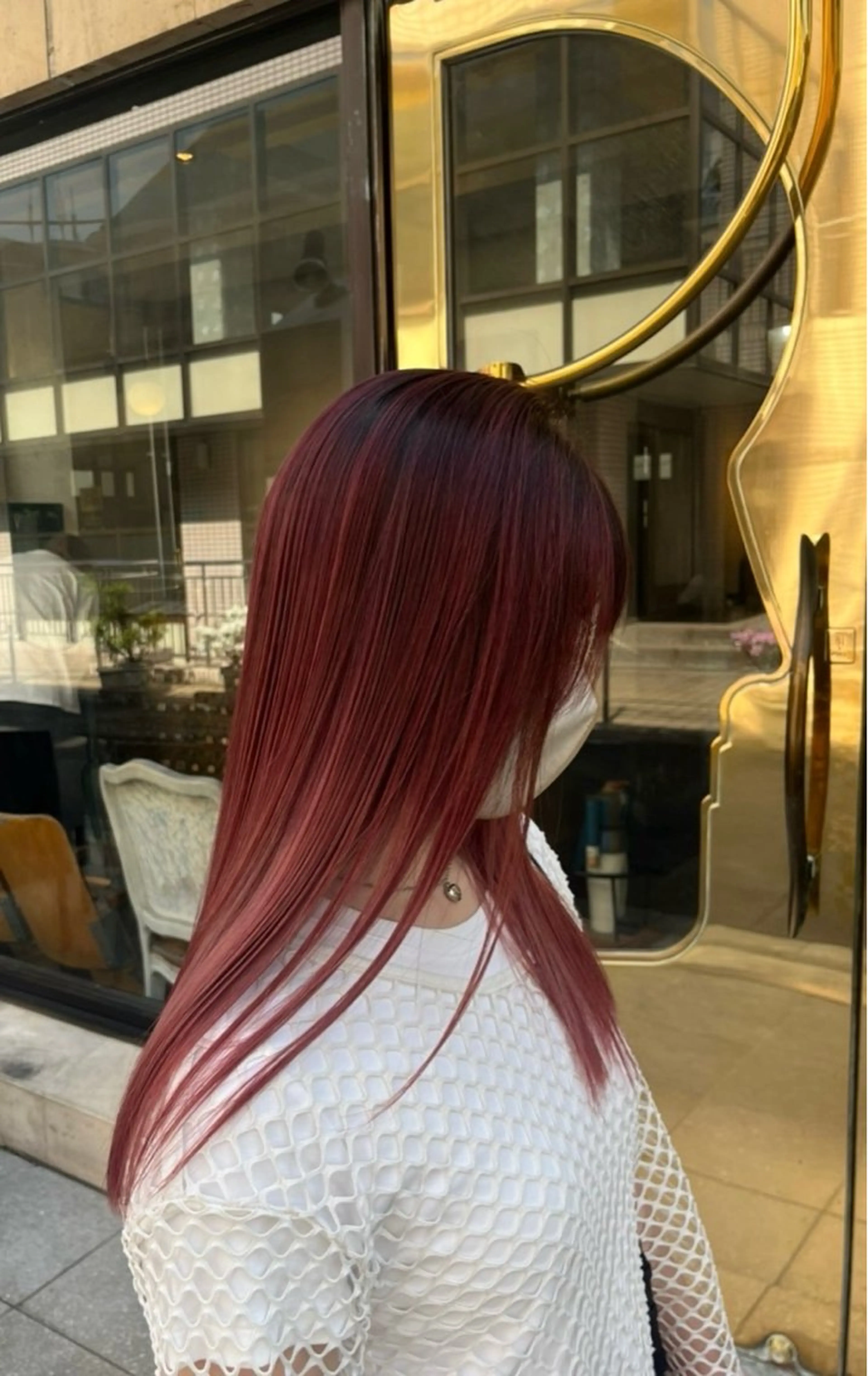 ロング カラー ヘアカラー トリートメント ヘッドスパ 派手髪/ハイトーン RIN🩵ྀིのヘアスタイル