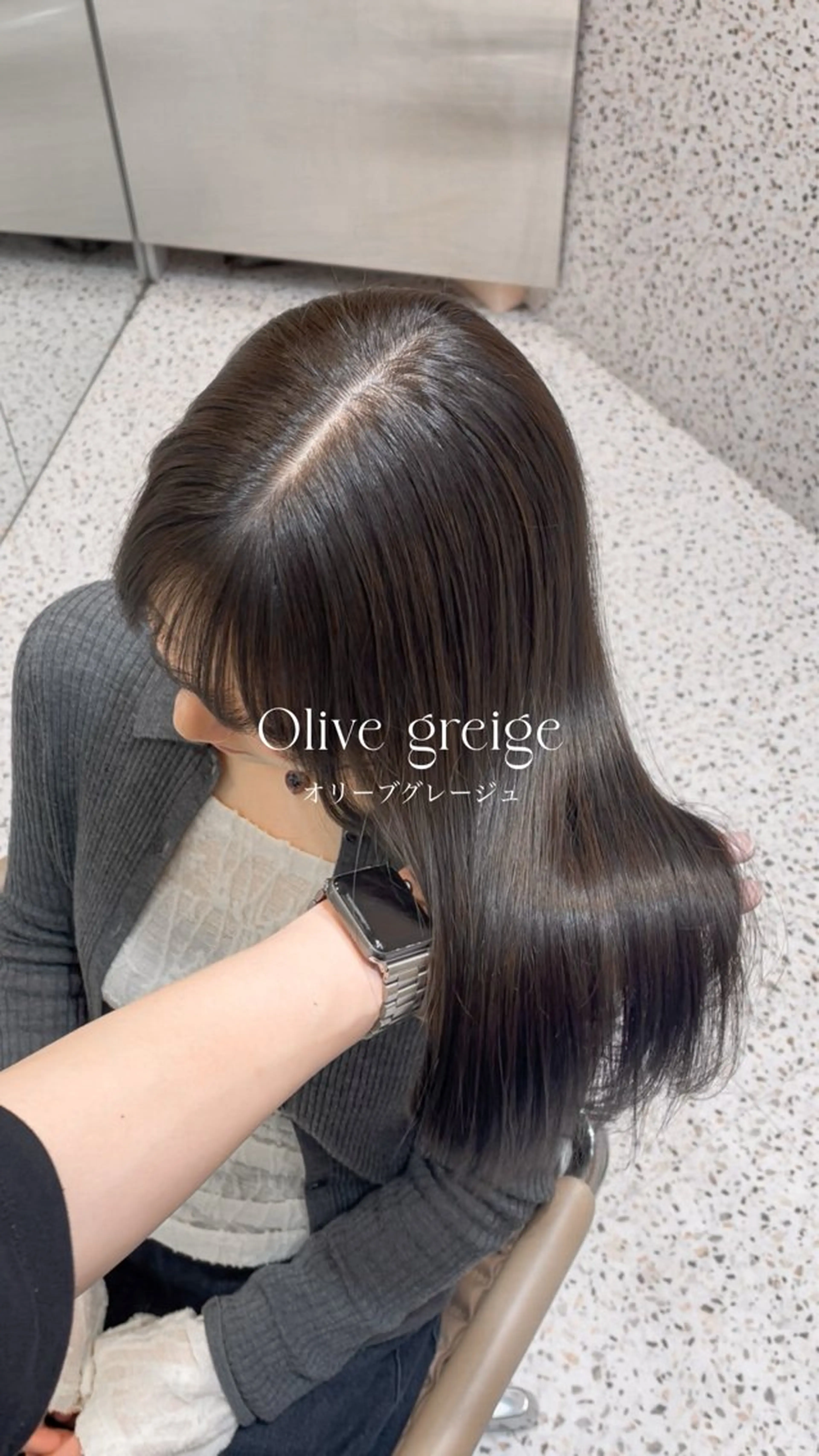 カラー ヘアカラー トリートメント 新宿/美髪矯正/ 透明感カラー/たくのヘアスタイル