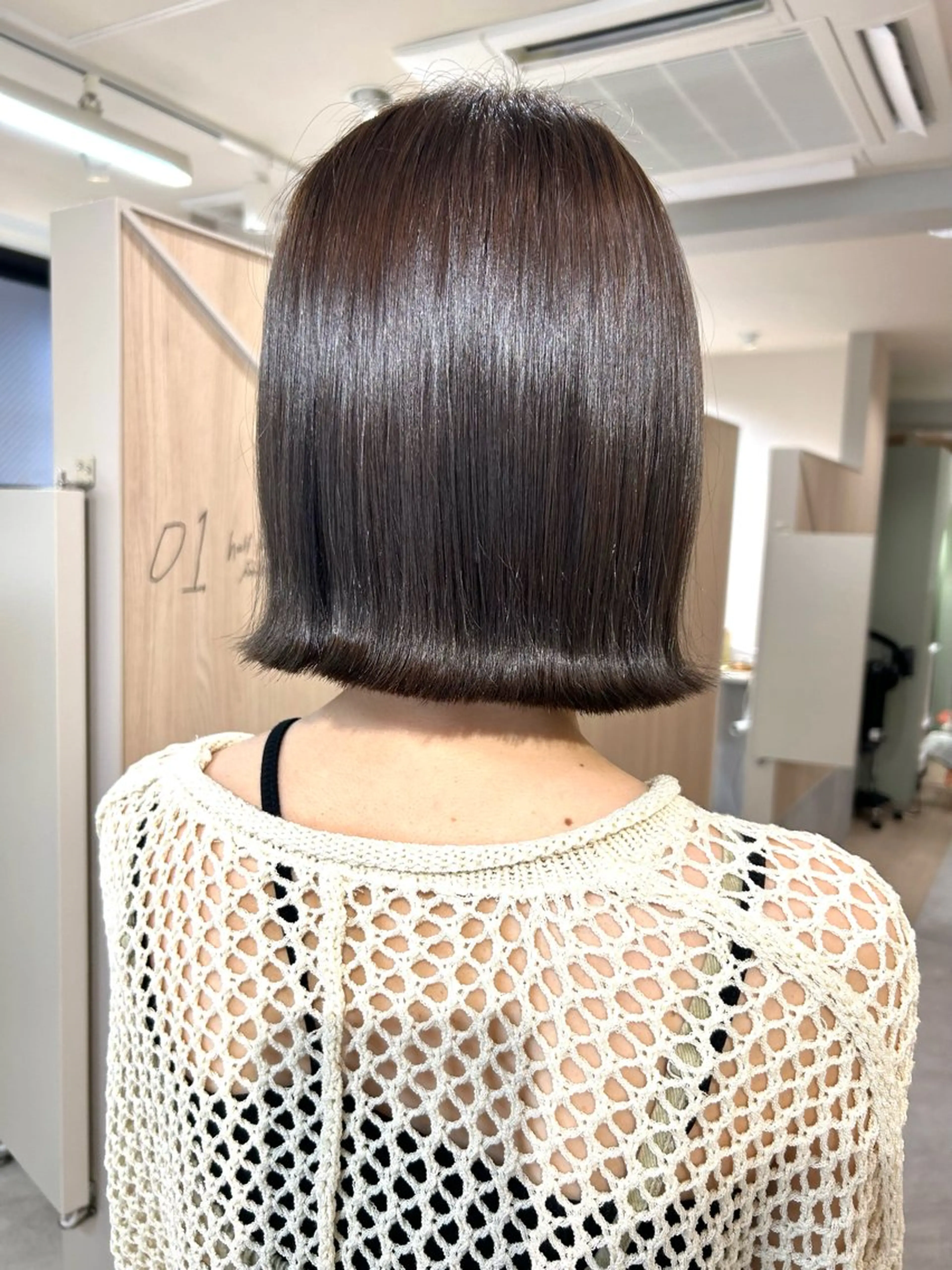 ショート カラー カット ヘアカラー トリートメント 西 めぐみのヘアスタイル