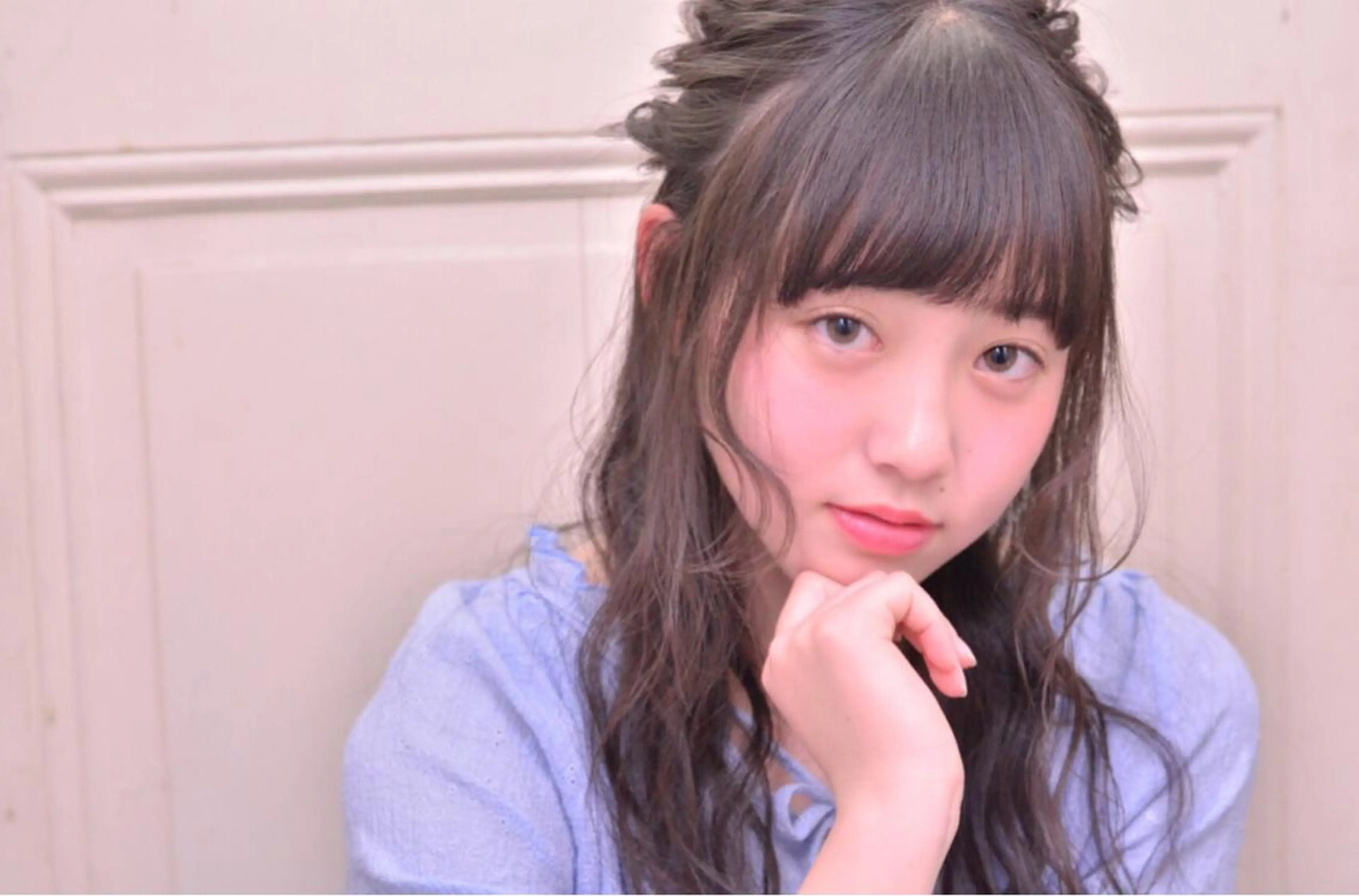 ロング ヘアアレンジ ハーフアップ autre所属・大久保 ひでなりのヘアスタイル