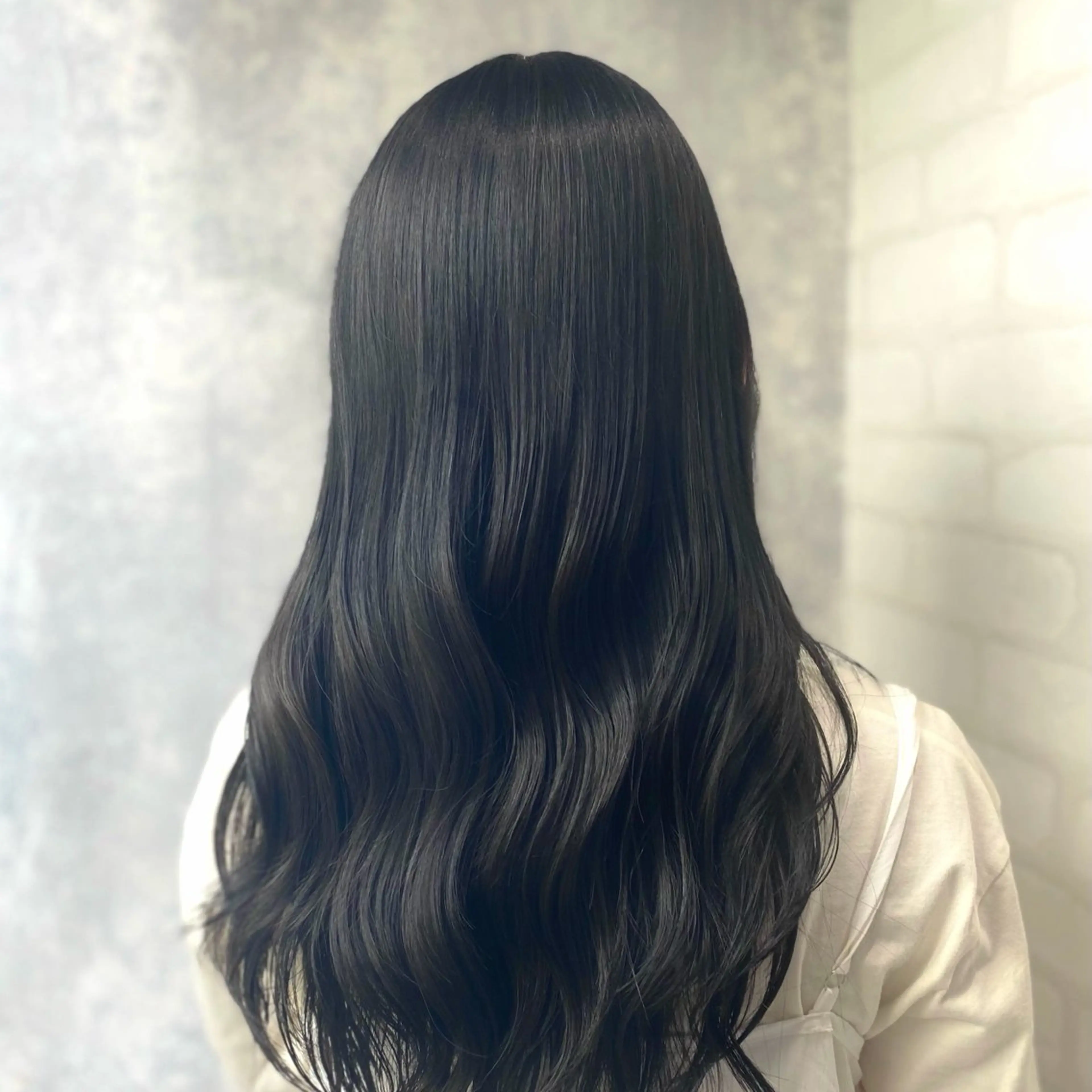 ロング カラー 透明感カラー カット ヘアカラー トリートメント shiori/透明感 /顔周り/髪質改善のヘアスタイル