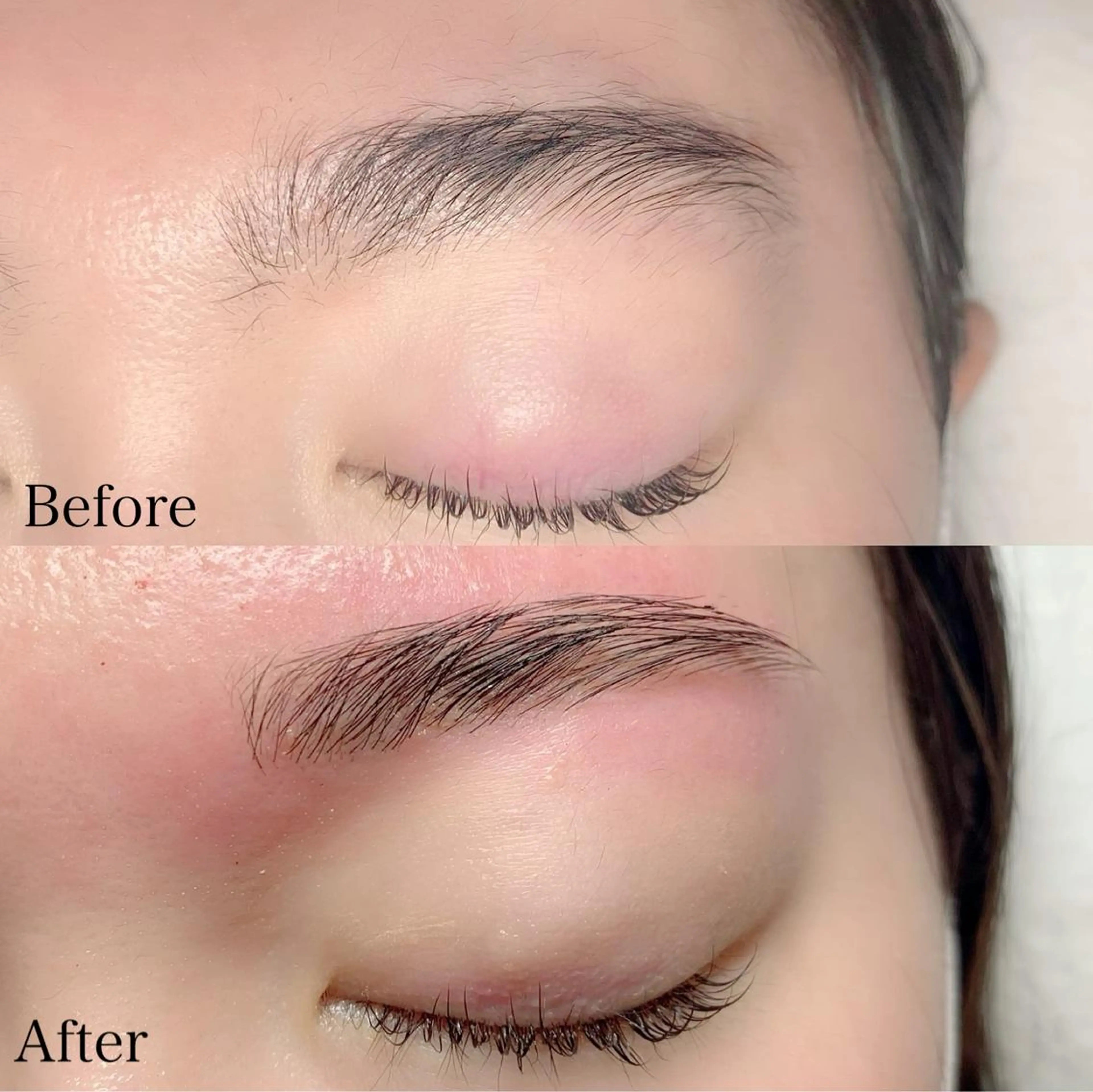 マツエク・マツパ アイブロウ ワックス脱毛 眉カット その他(アイブロウ) 池袋駅韓国風🇰🇷 束感💗Tomoのマツエク・マツパデザイン