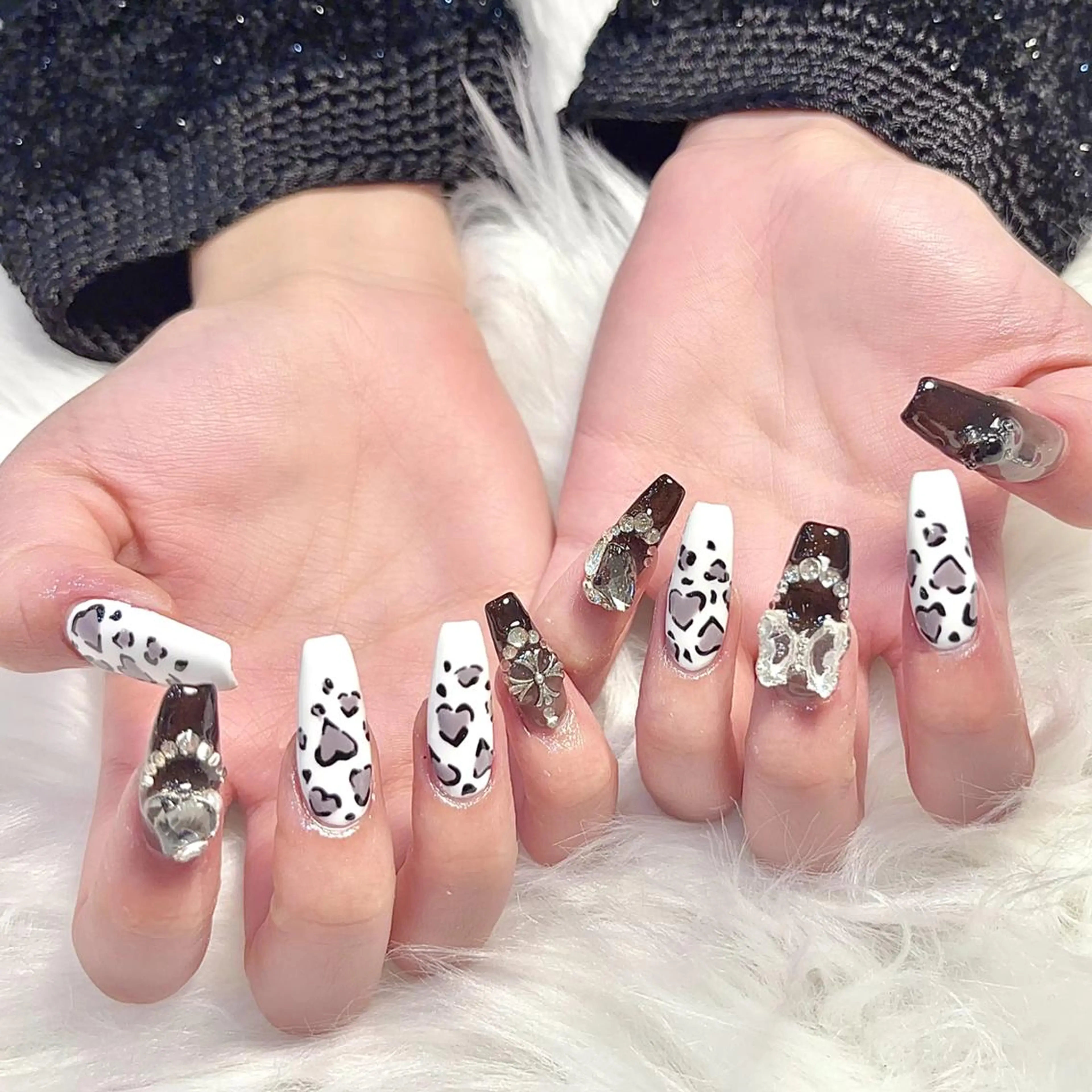 ネイル ハンドネイル 🍑長さだし ワンホン💅モモコのネイルデザイン