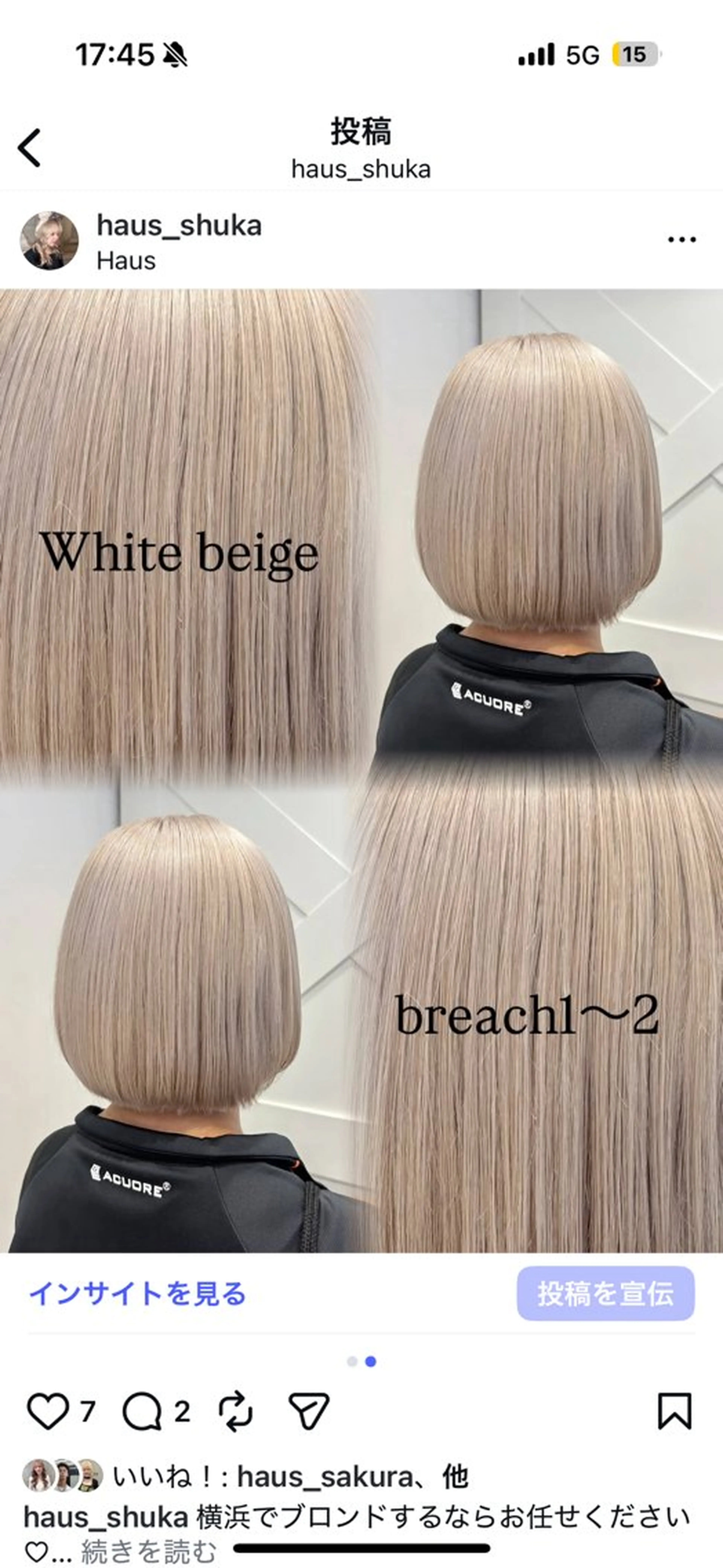 ロング カラー ダブルカラー ヘアカラー ケアブリーチカラー シールエクステのヘアスタイル