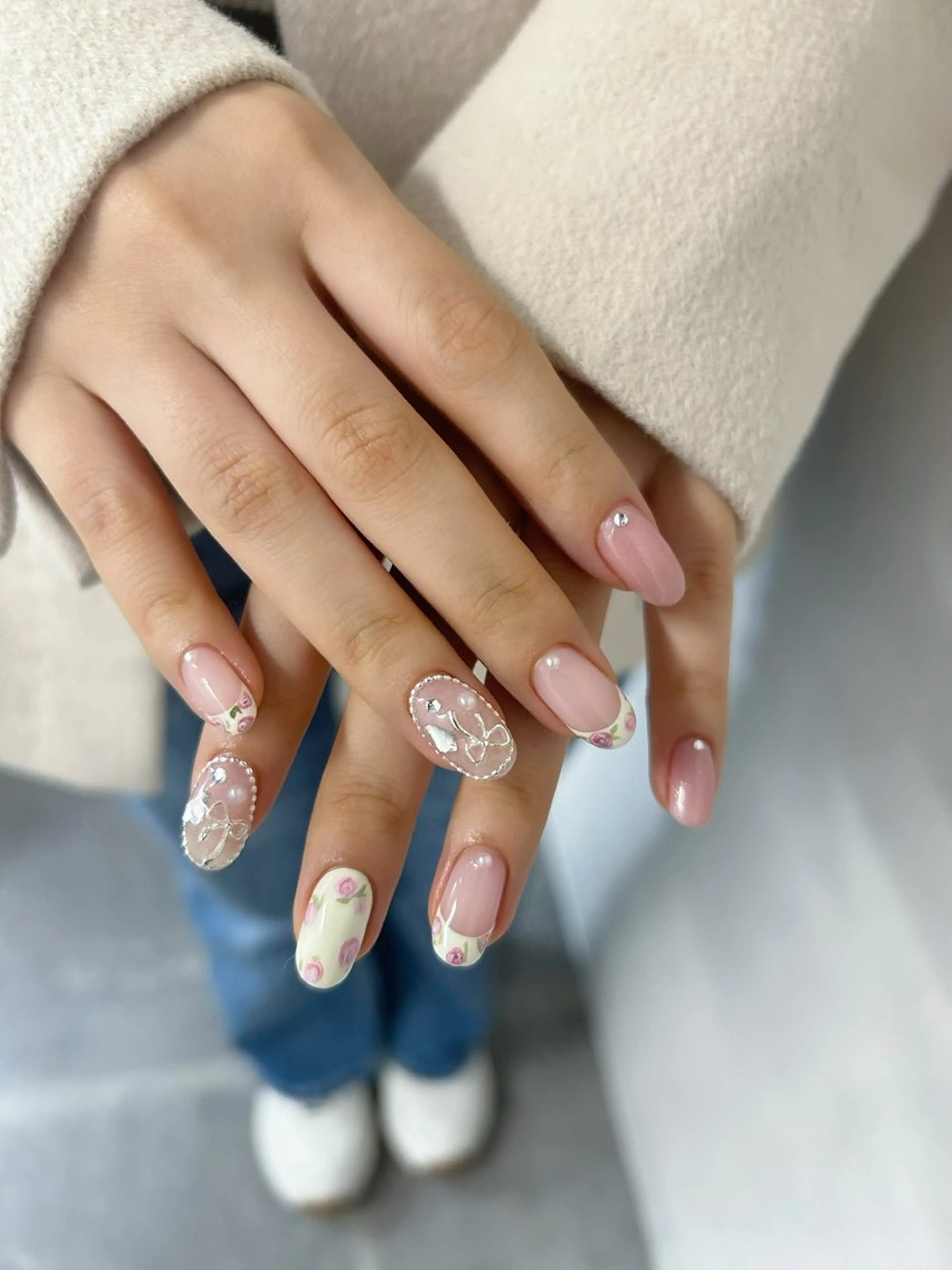 ネイル 春ネイル 木戸 有佐のネイルデザイン