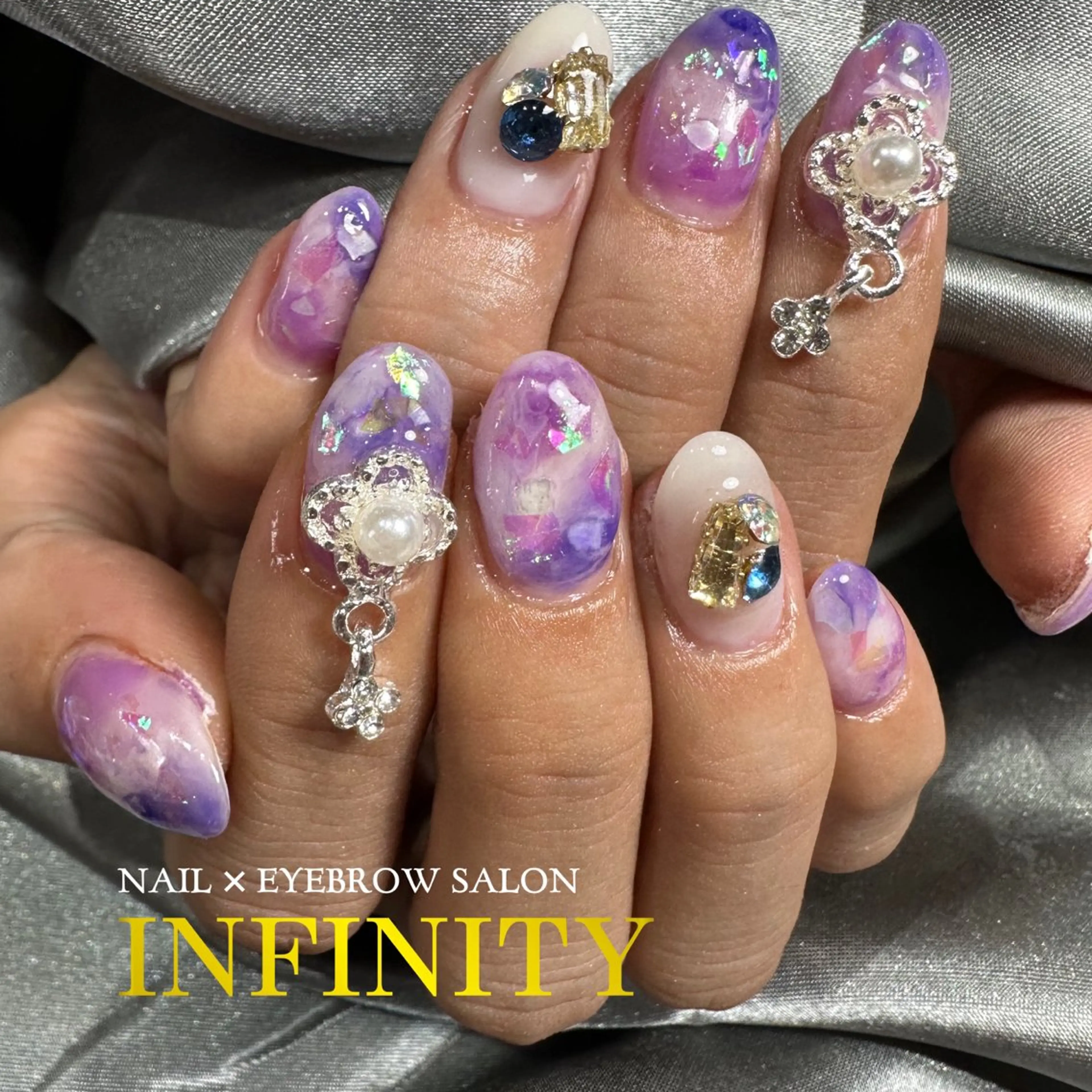 ネイル 持ち込み ハンドネイル INFINITY所属・INFINITY nailのネイルデザイン