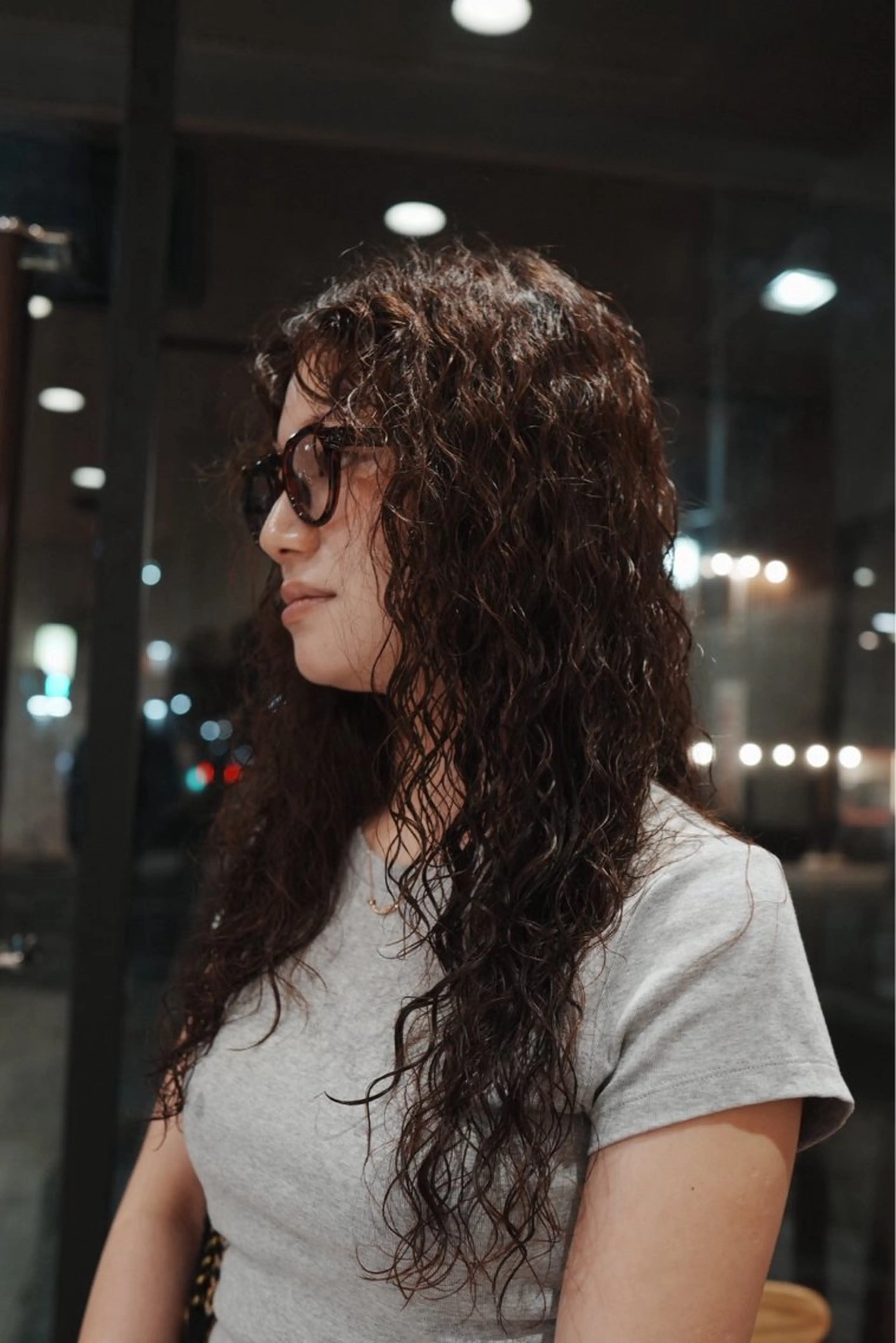 ロング パーマ ロング 🌼カット/ 艶カラー/ナナミ🌼のヘアスタイル