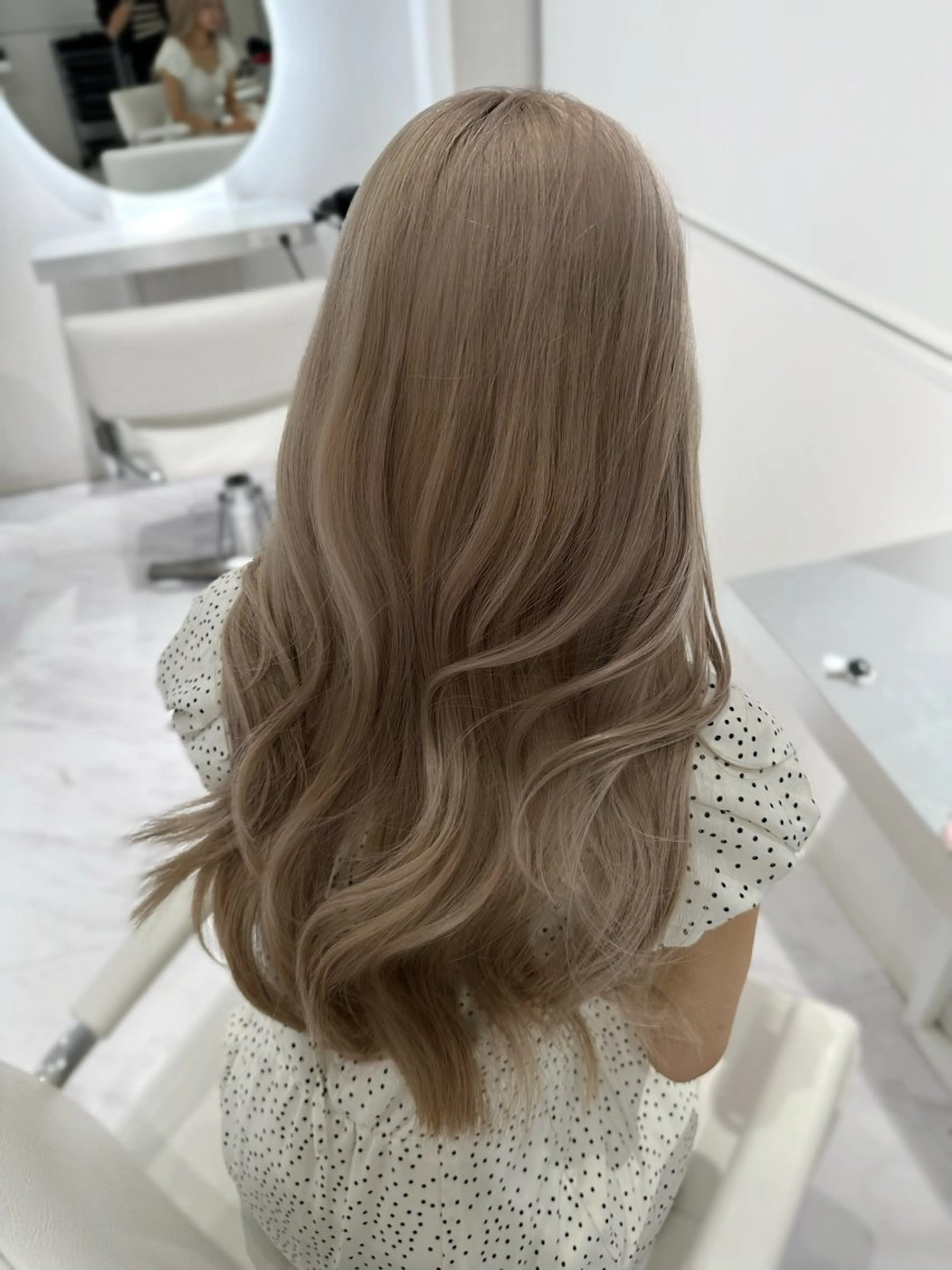 ロング カラー ヘアカラー 上野/韓国hair 🤍MOEKA🤍のヘアスタイル