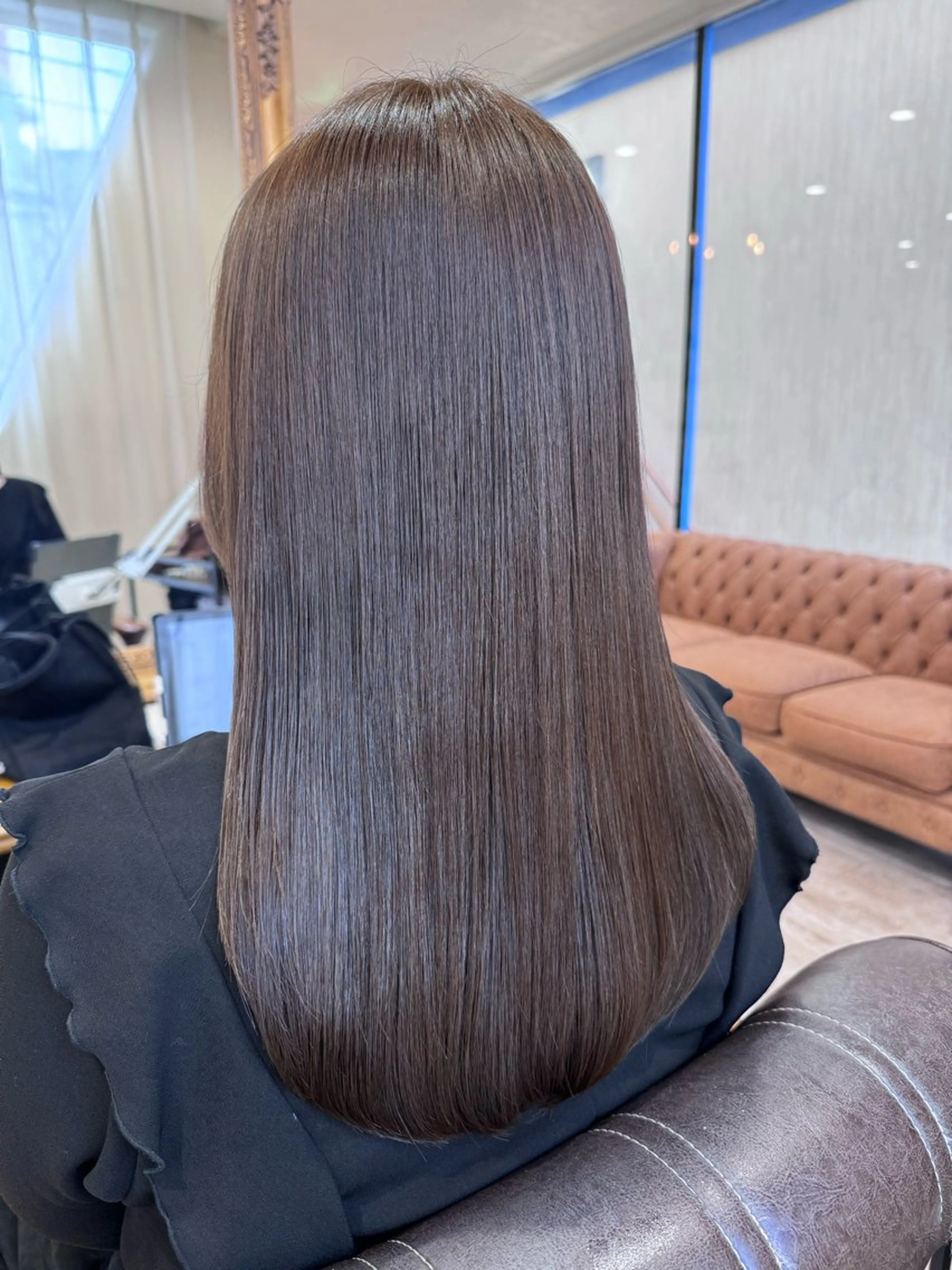 ロング カラー 髪質改善 レイヤーカット カット ヘアカラー トリートメント 新越谷noble店長 松本拓也▶◀*.のヘアスタイル