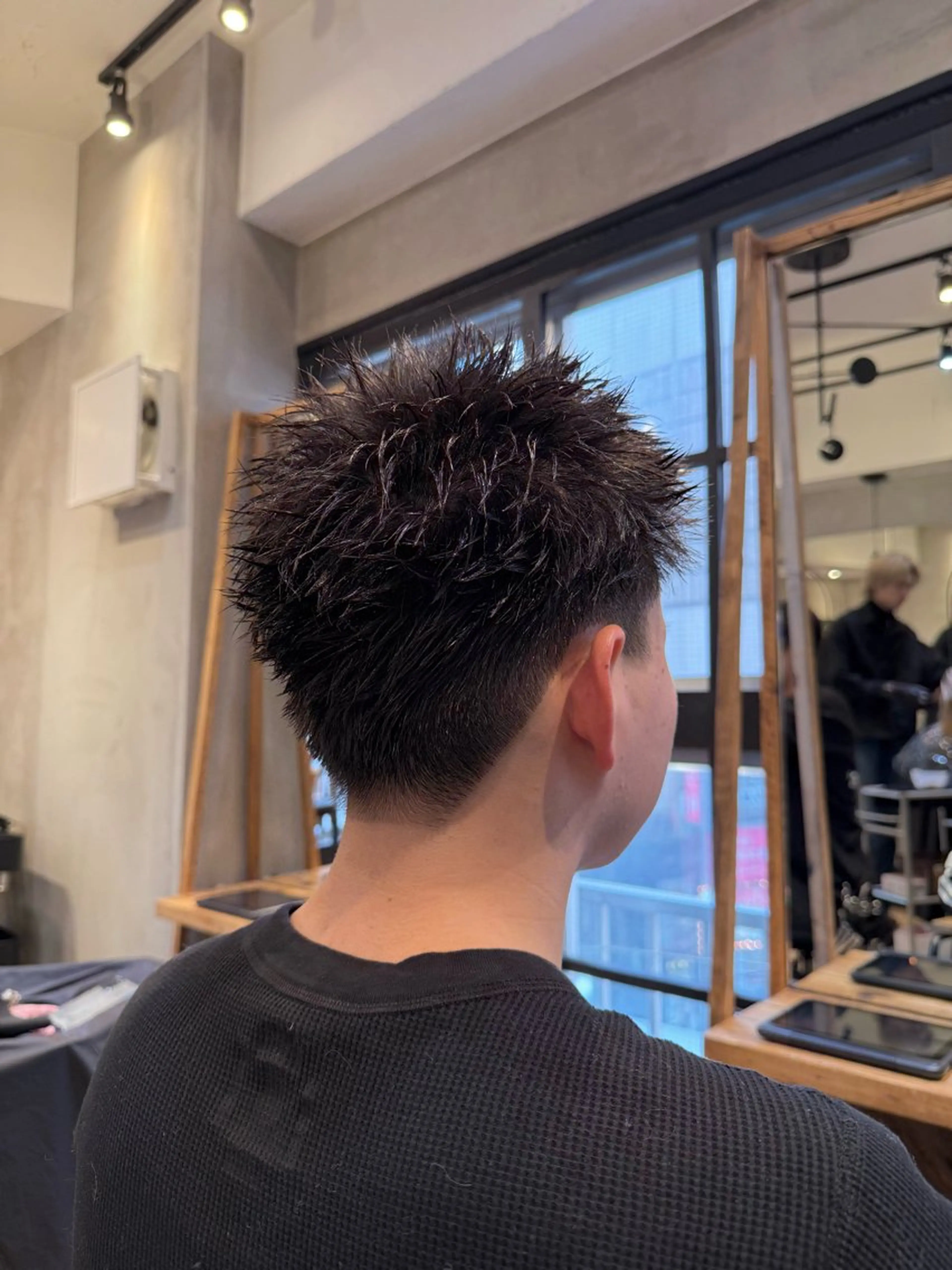 ショート パーマ メンズ カット パーマ heavenly by HAVANA新宿所属・メンズショート/ピン パーマ/新宿/フウガのヘアスタイル