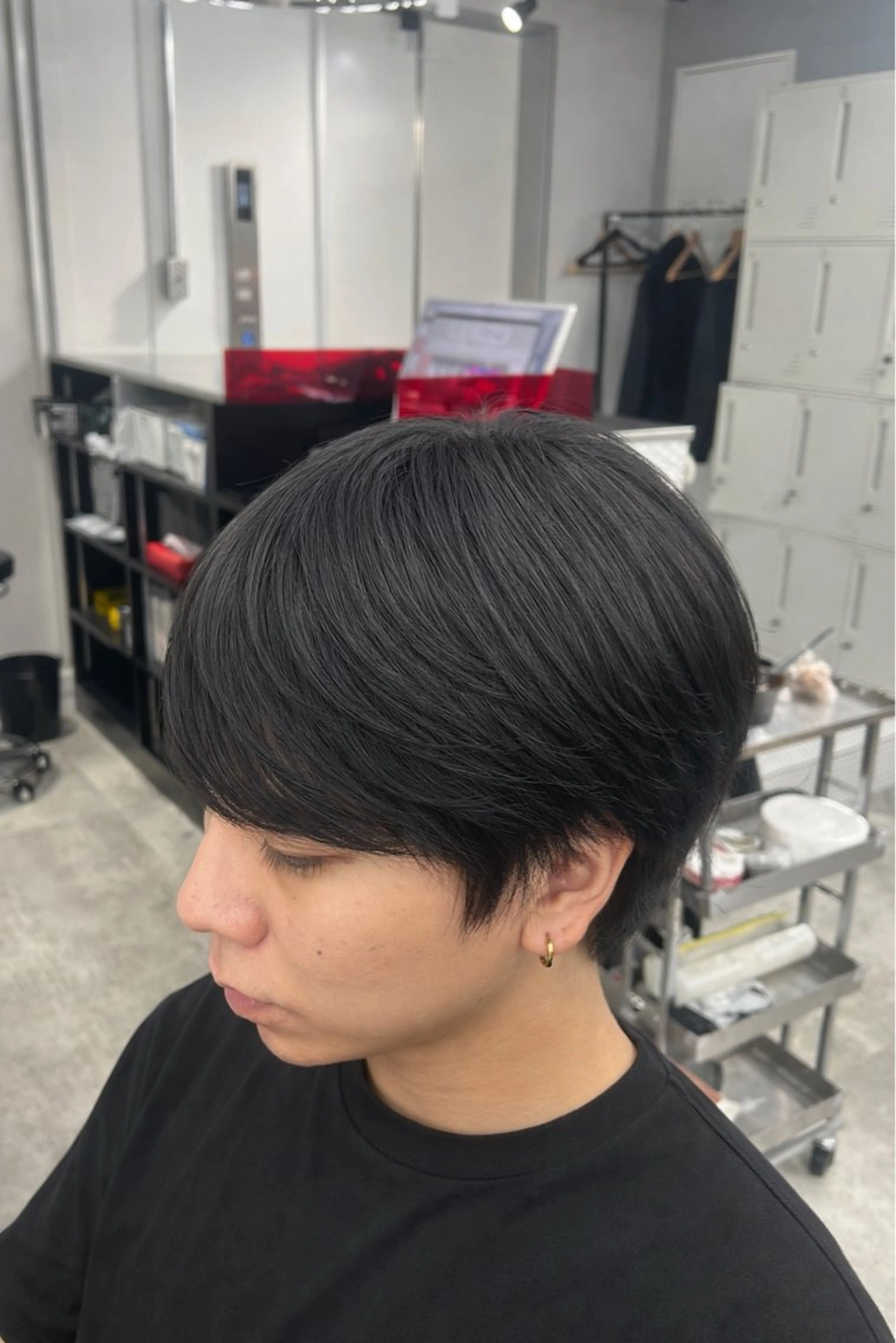 カラー メンズ 吉村 悠真のヘアスタイル