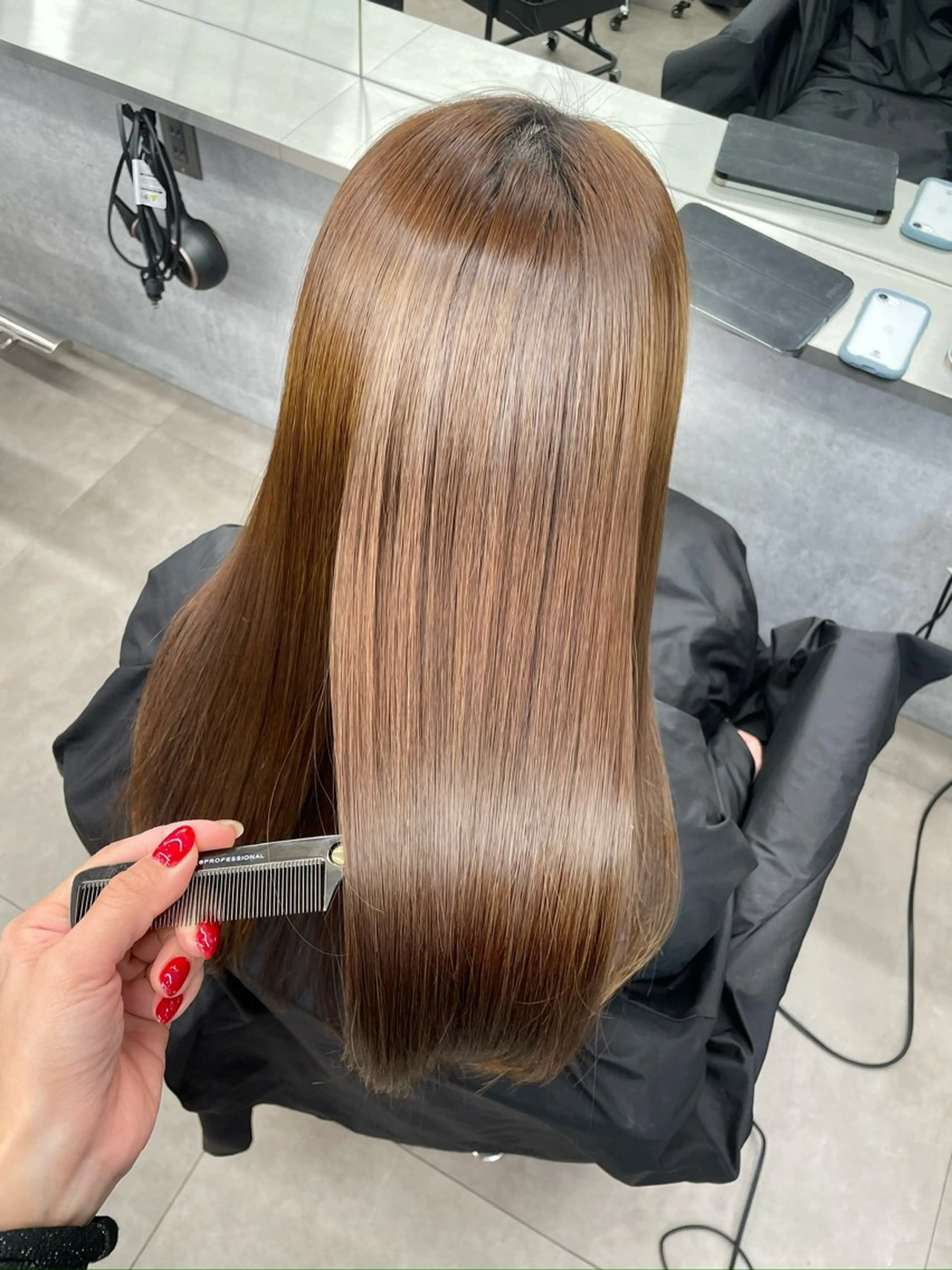 ロング カラー ヘアアレンジ カット トリートメント ヘッドスパ ヘアセット 髪質改善/縮毛/新宿 🫧SUZUKA🫧のヘアスタイル