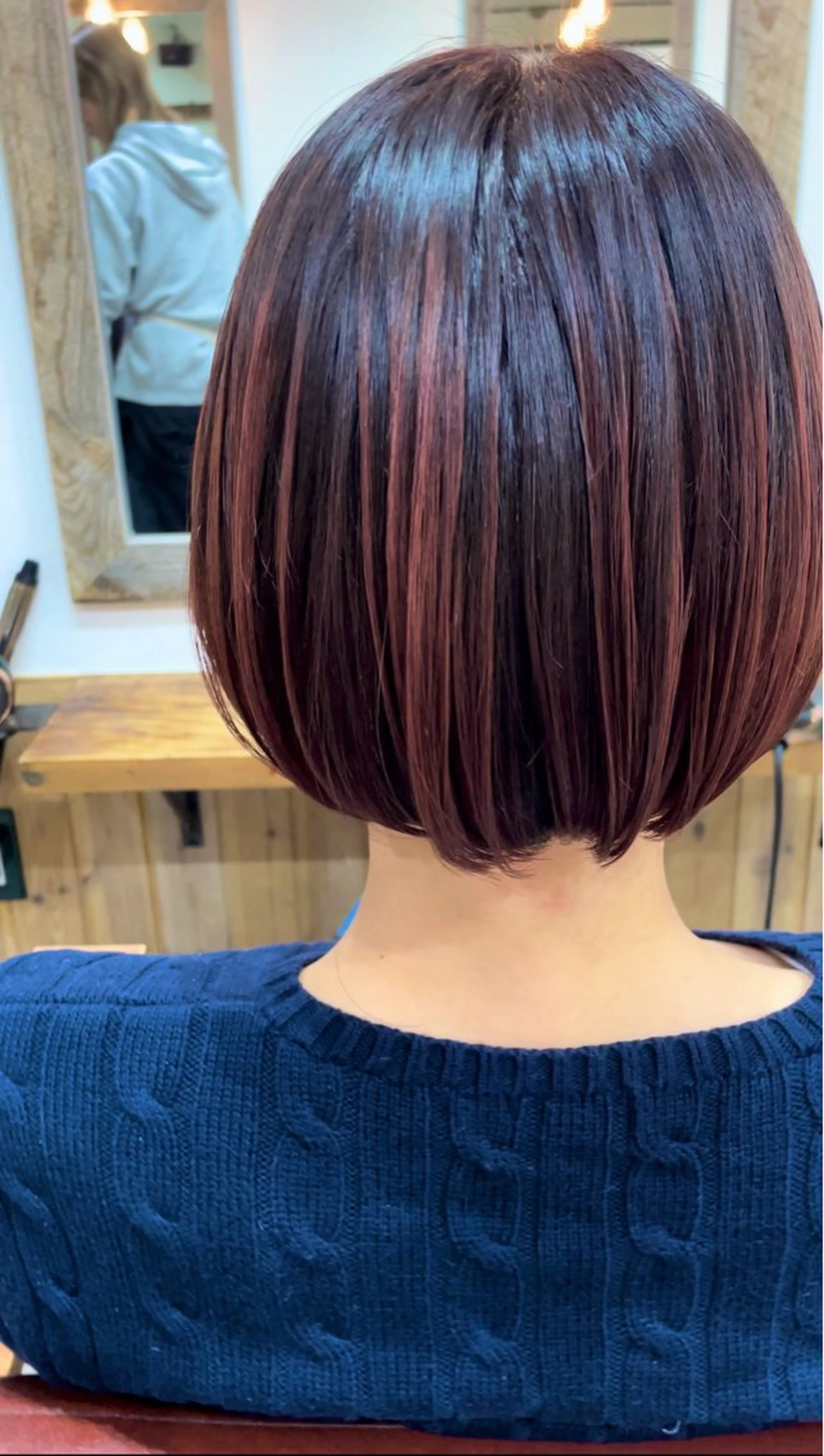 ショート カラー ヘアカラー トリートメント hair design NORM所属・吉田裕太/ハイライト ダブルカラーのヘアスタイル