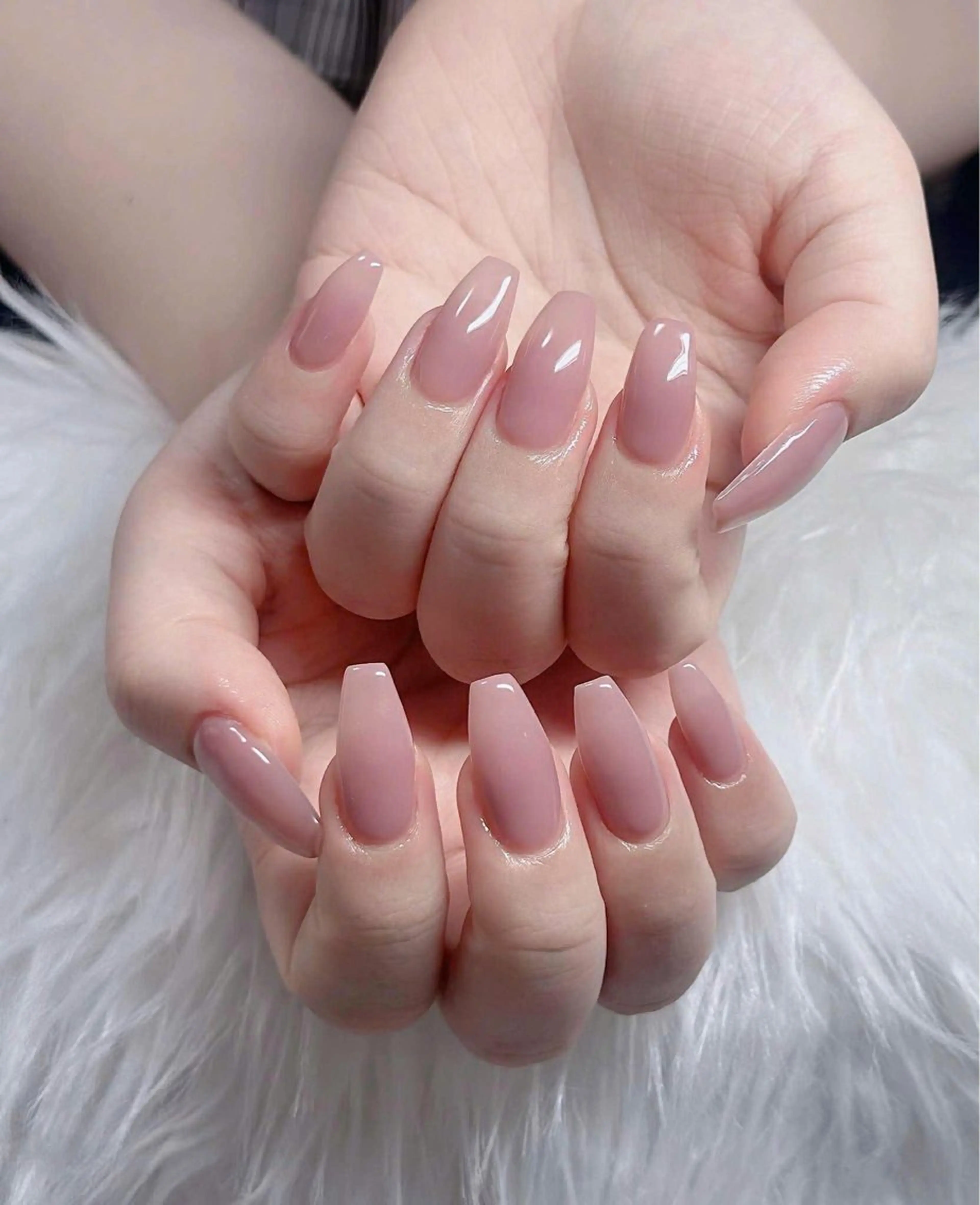 ネイル フレンチネイル ジェルネイル ガラスフレンチ ハロウィン ハート ハンドネイル H.baby Nail Salonのネイルデザイン