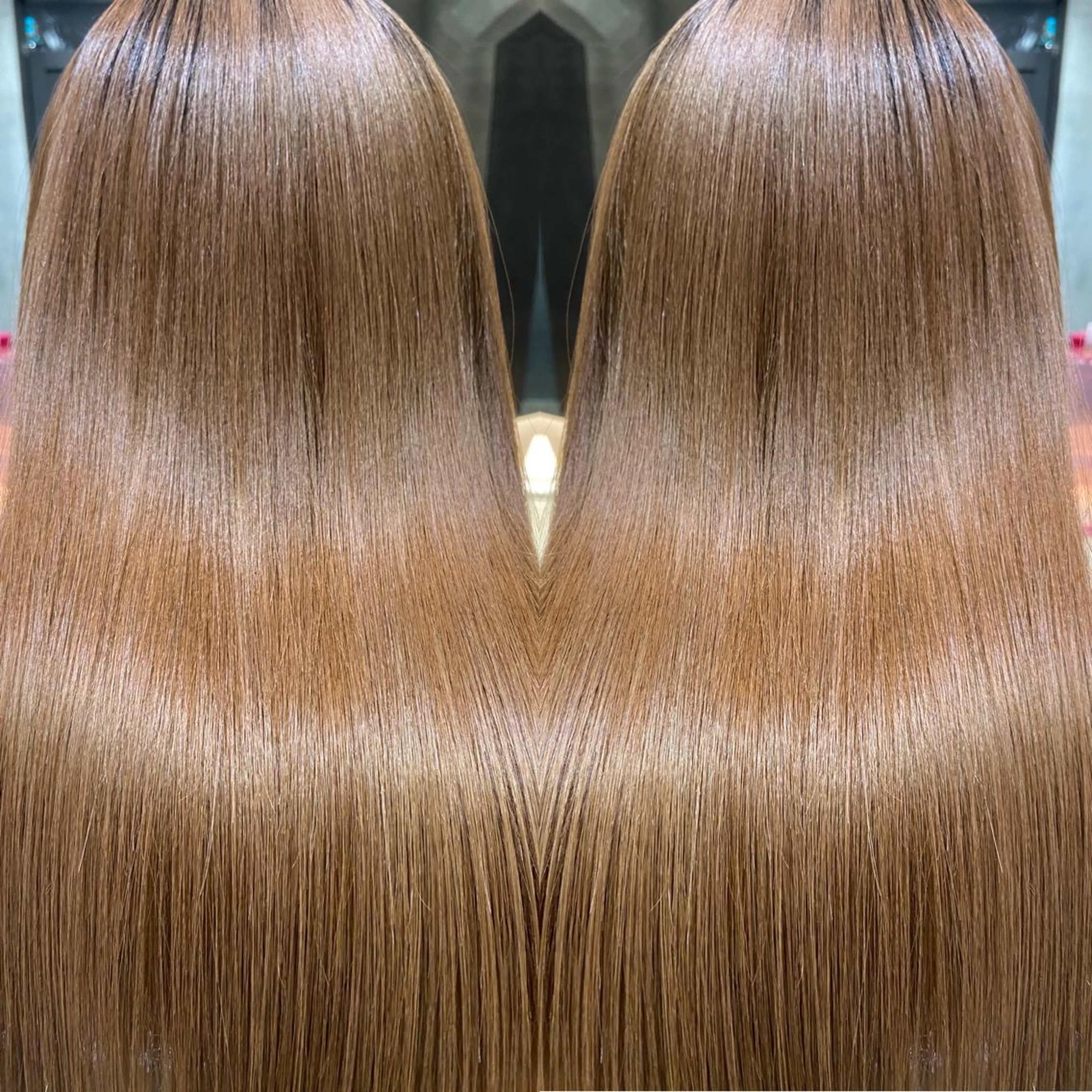 セミロング 髪質改善 カット トリートメント ツバサ 髪質改善のヘアスタイル