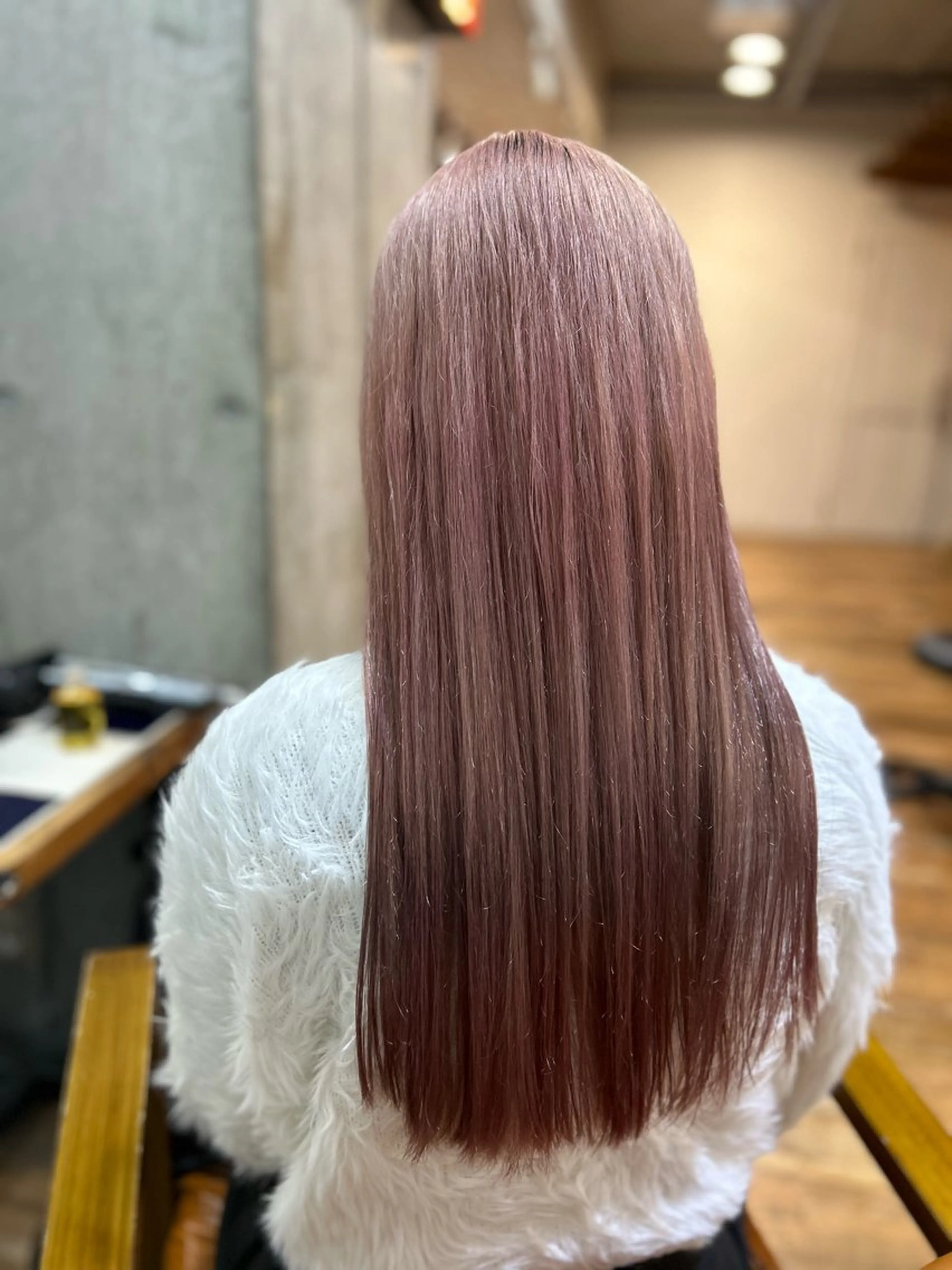 ロング カラー ヘアカラー トリートメント 🎨デザイン🥇 美髪・艶髪　日暮千敬のヘアスタイル