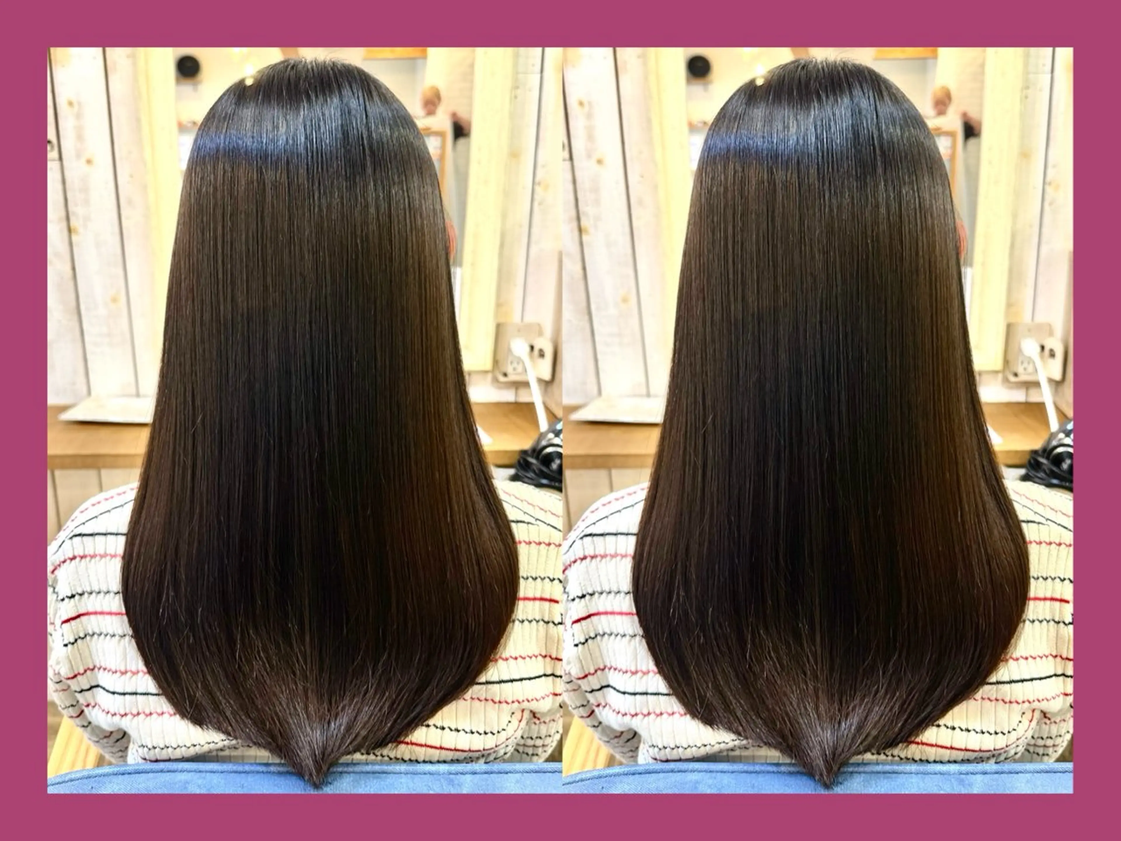 セミロング 髪質改善 カット トリートメント 髪質改善/ハイトーン /茅ヶ崎/YUKAのヘアスタイル