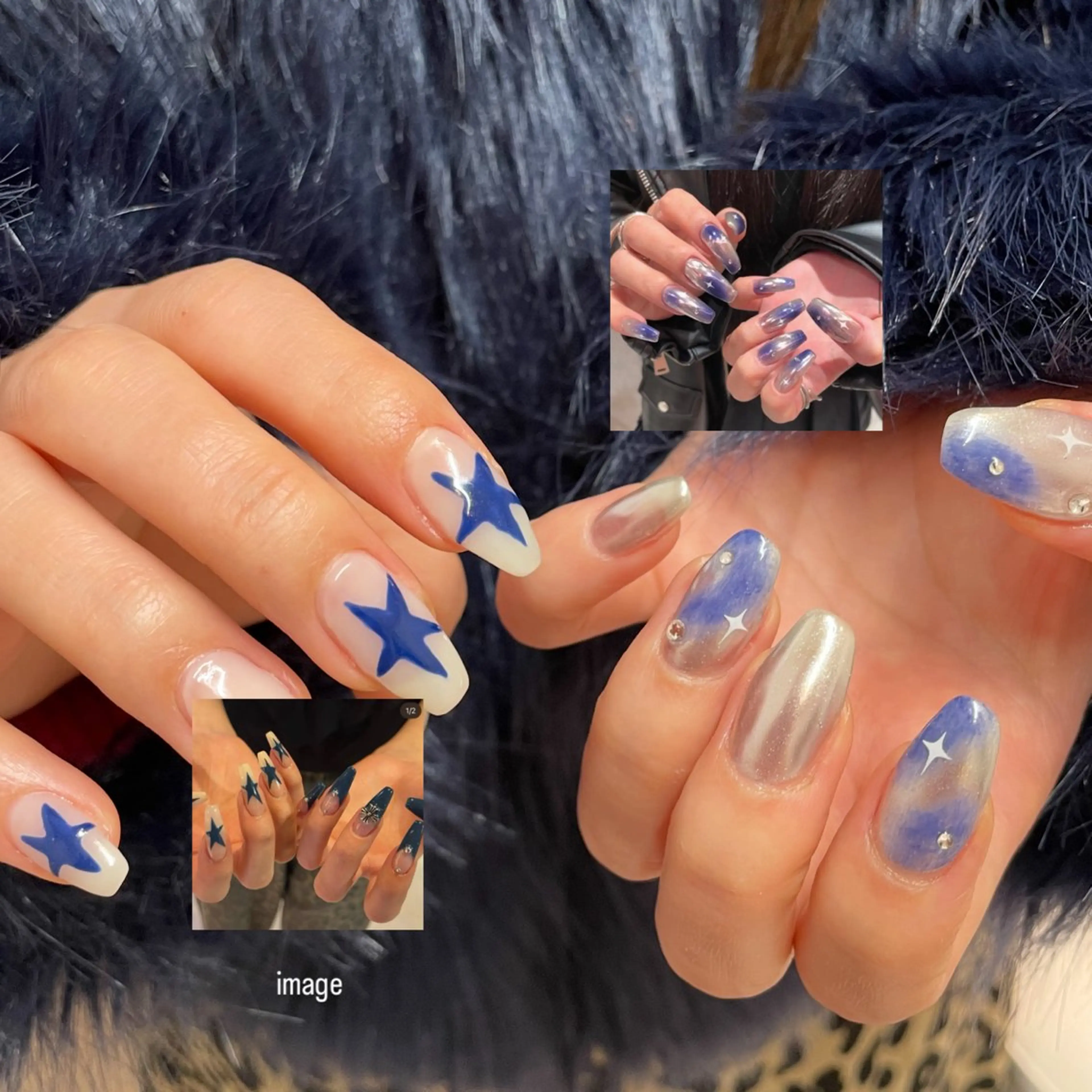 ネイル ハンドネイル Kuwata Arisa⋆🍒⭒˚のネイルデザイン