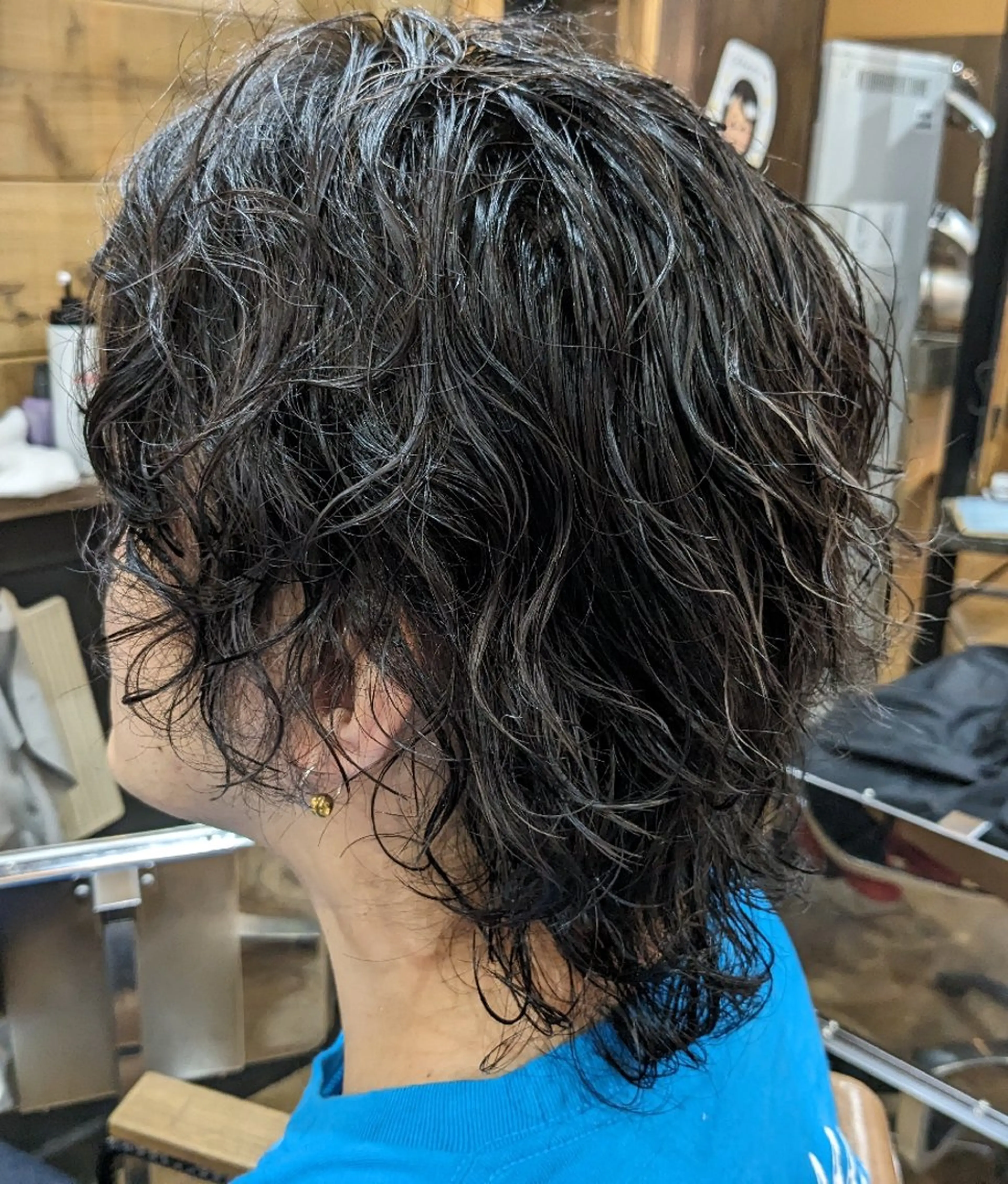 メンズカット+特殊パーマの写真