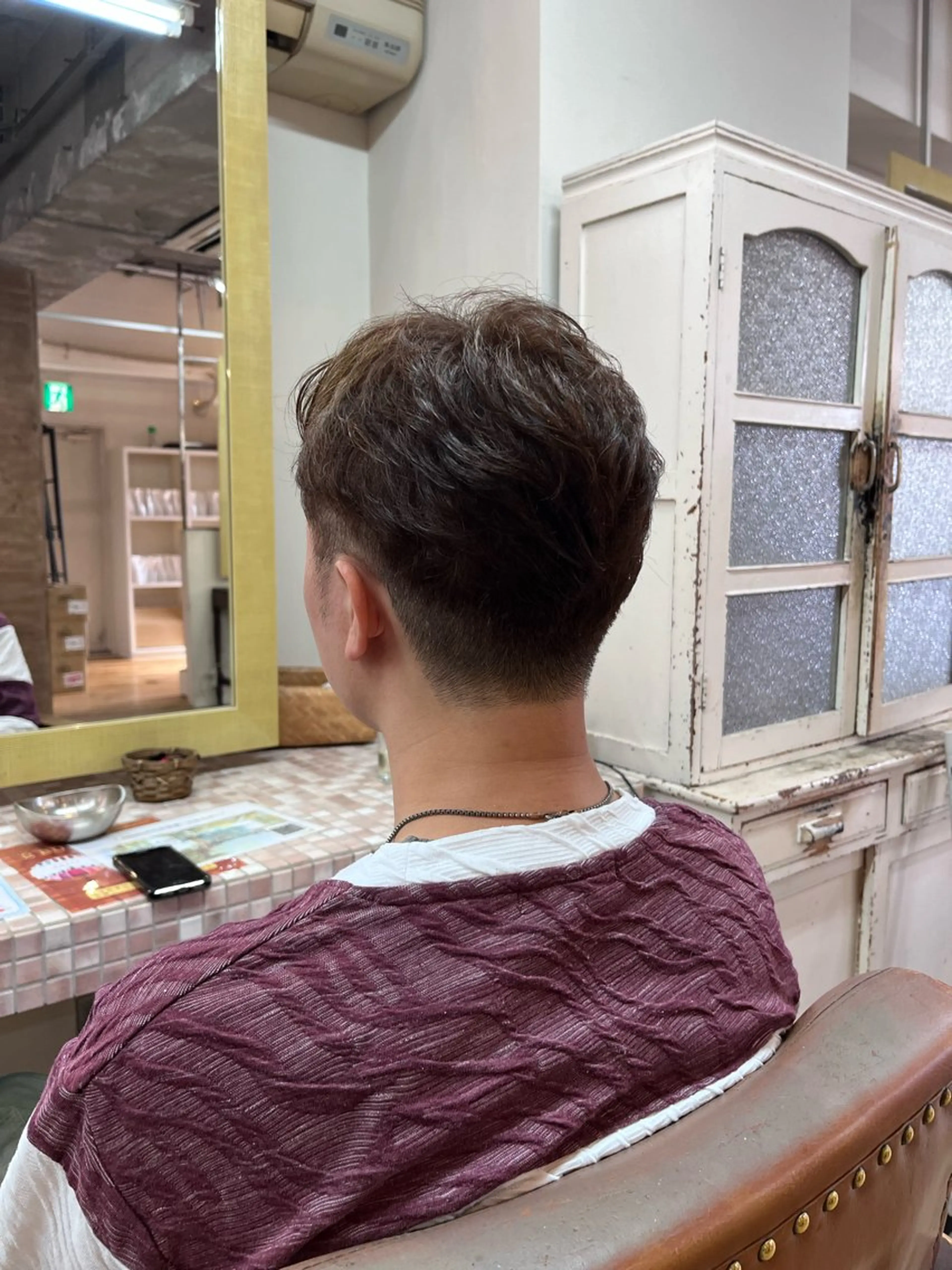 ショート メンズ メンズショート ショートヘア 戸井 悠斗のヘアスタイル