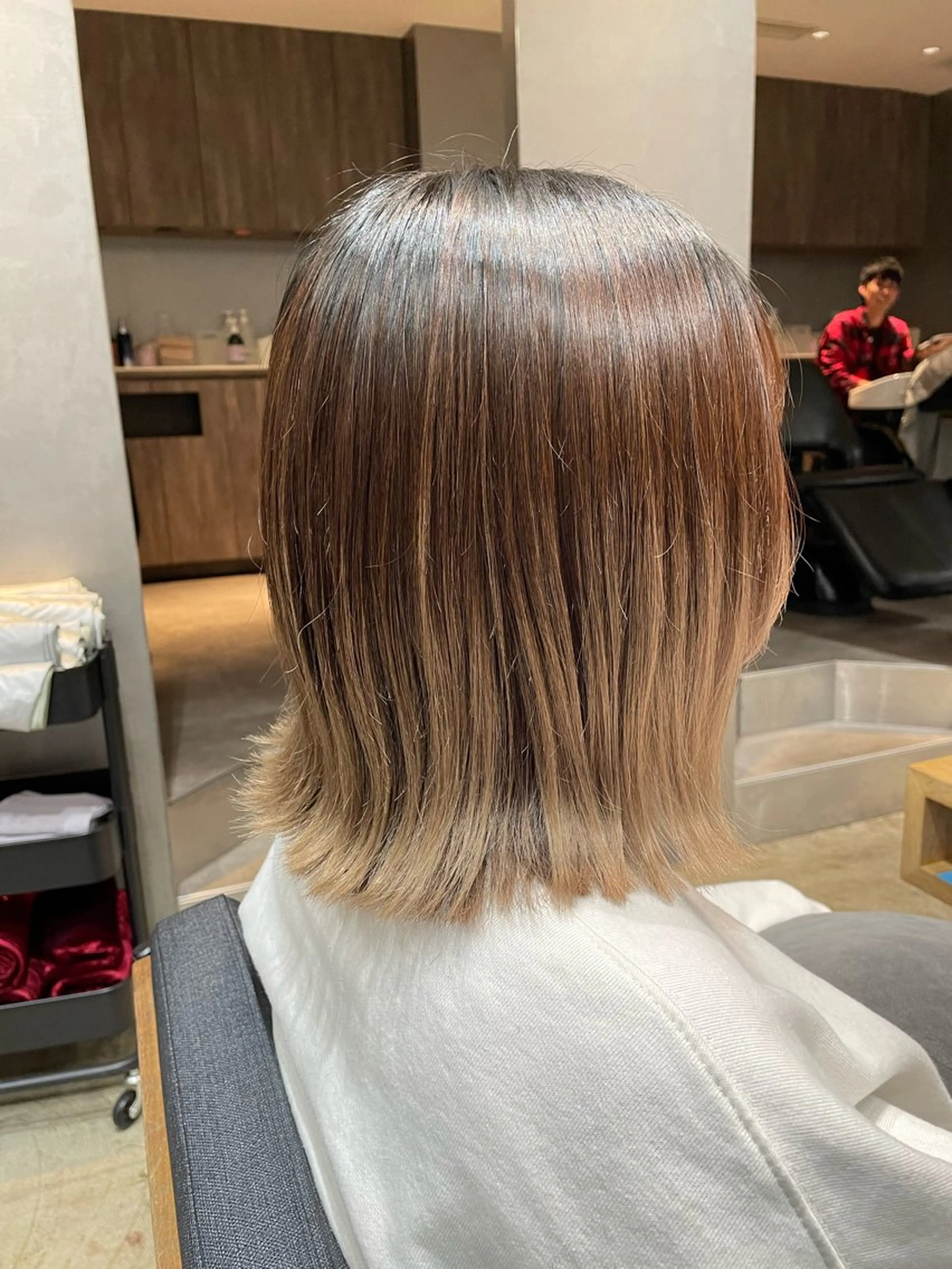 ミディアム inity　杉本 美羽のヘアスタイル