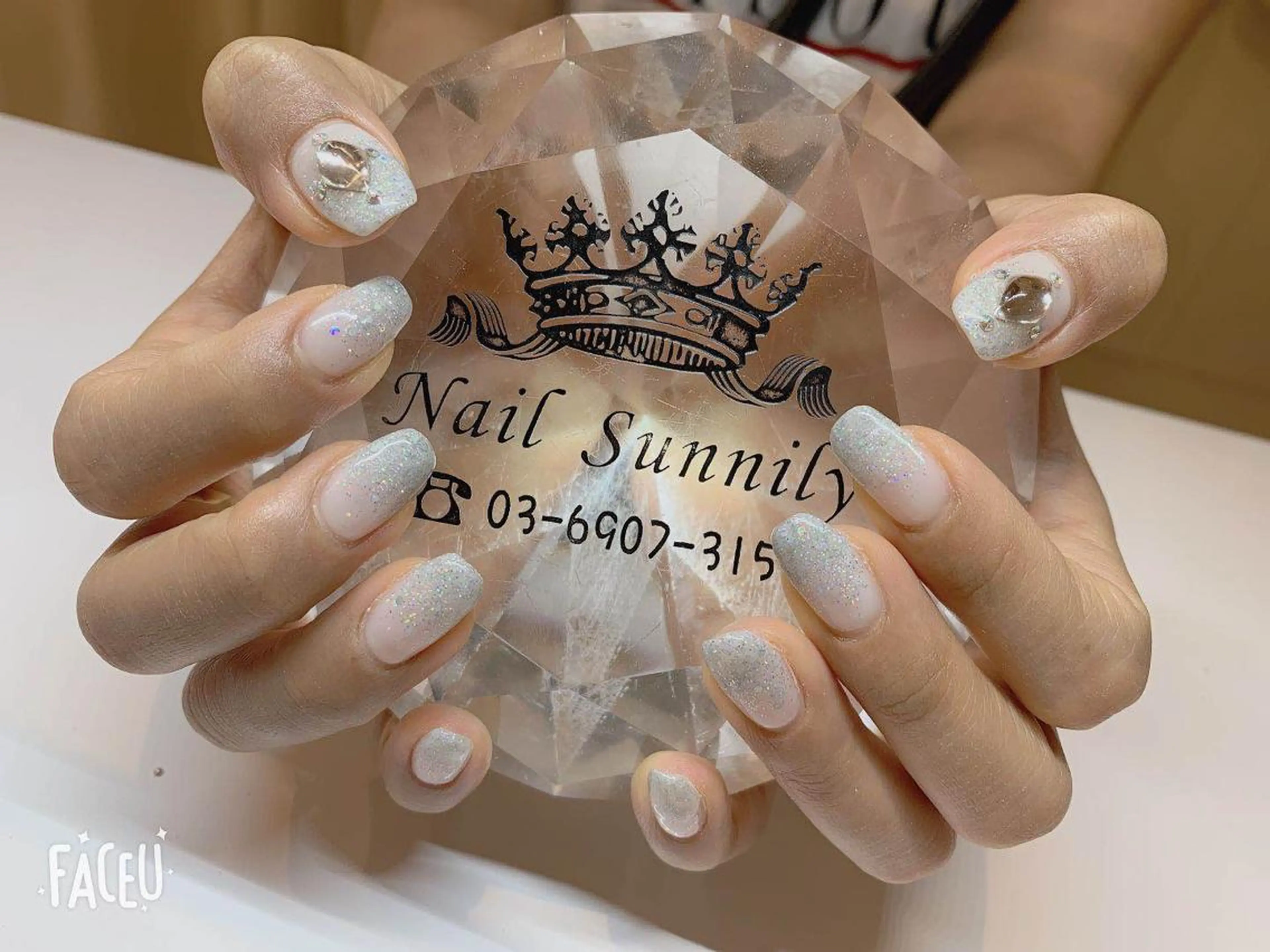 ネイル ワンカラーネイル 長さだし専門店 M2　rikaのネイルデザイン