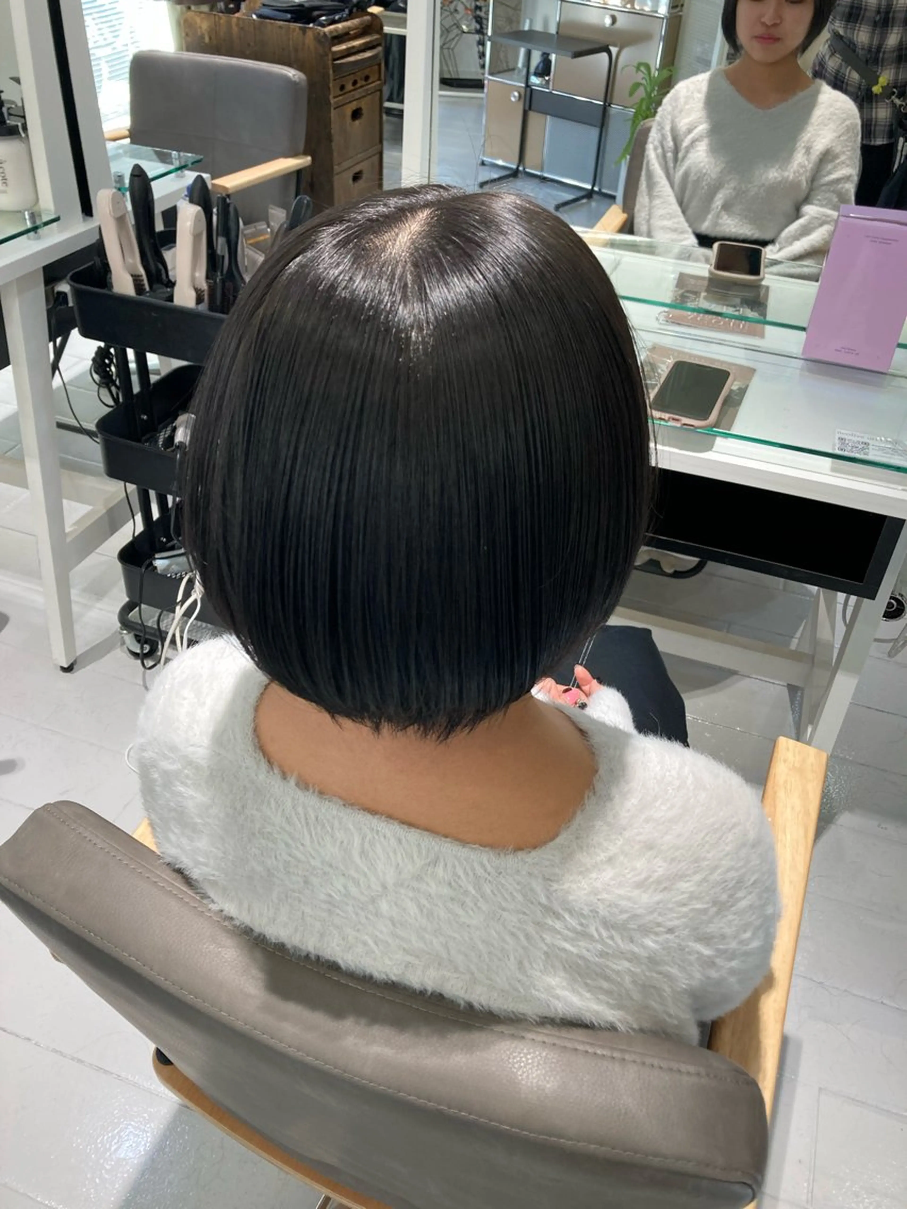 ショート カラー トリートメント トリートメント 🫧ゆうき🪽 髪質改善/ハイライトのヘアスタイル