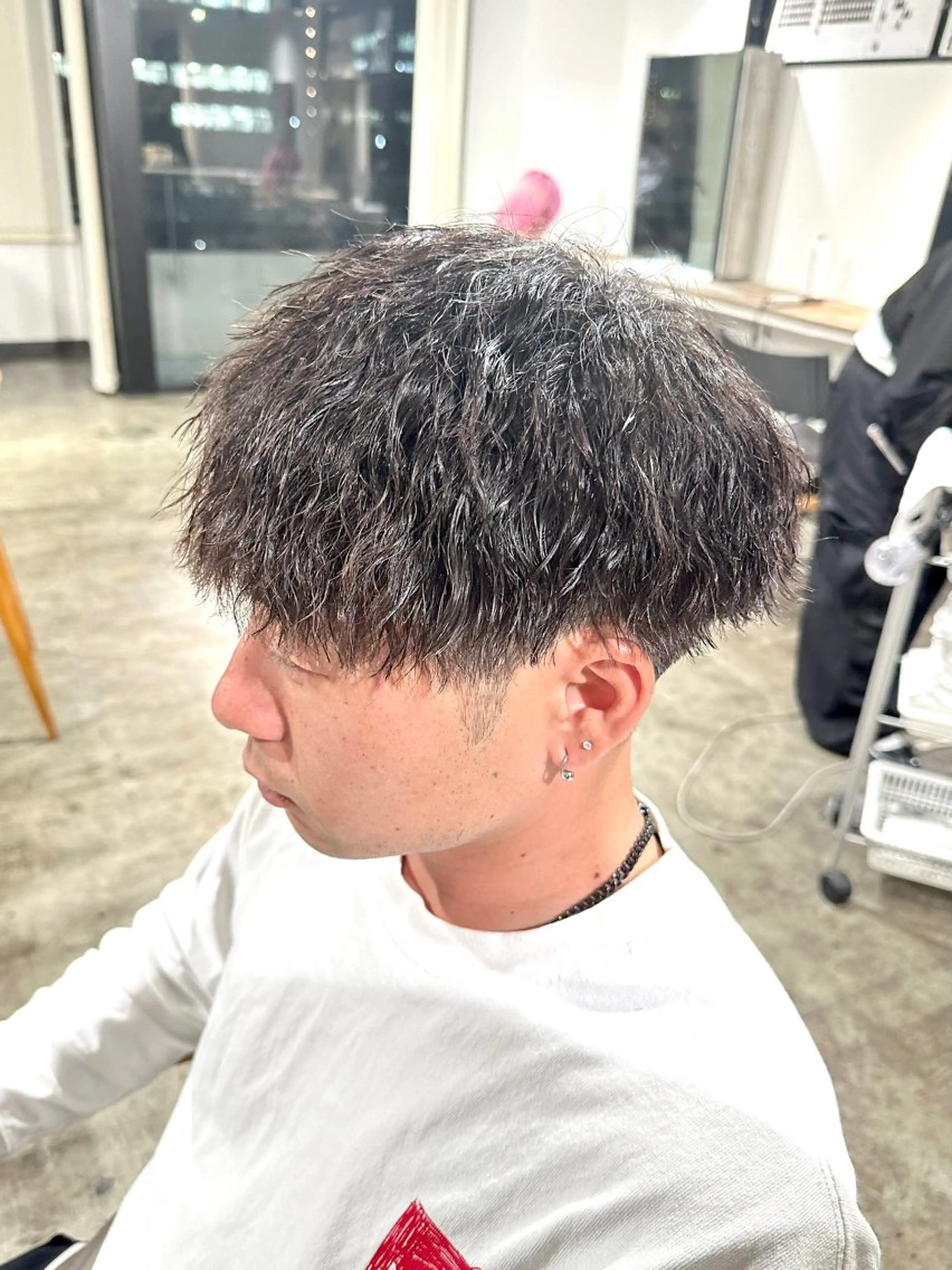 パーマ メンズ メンズパーマ ツイストスパイラルパーマ スパイラルパーマ カット ヘアカラー パーマ トリートメント 骨格補正施術/メンズ 専門美容師/YUYAのヘアスタイル