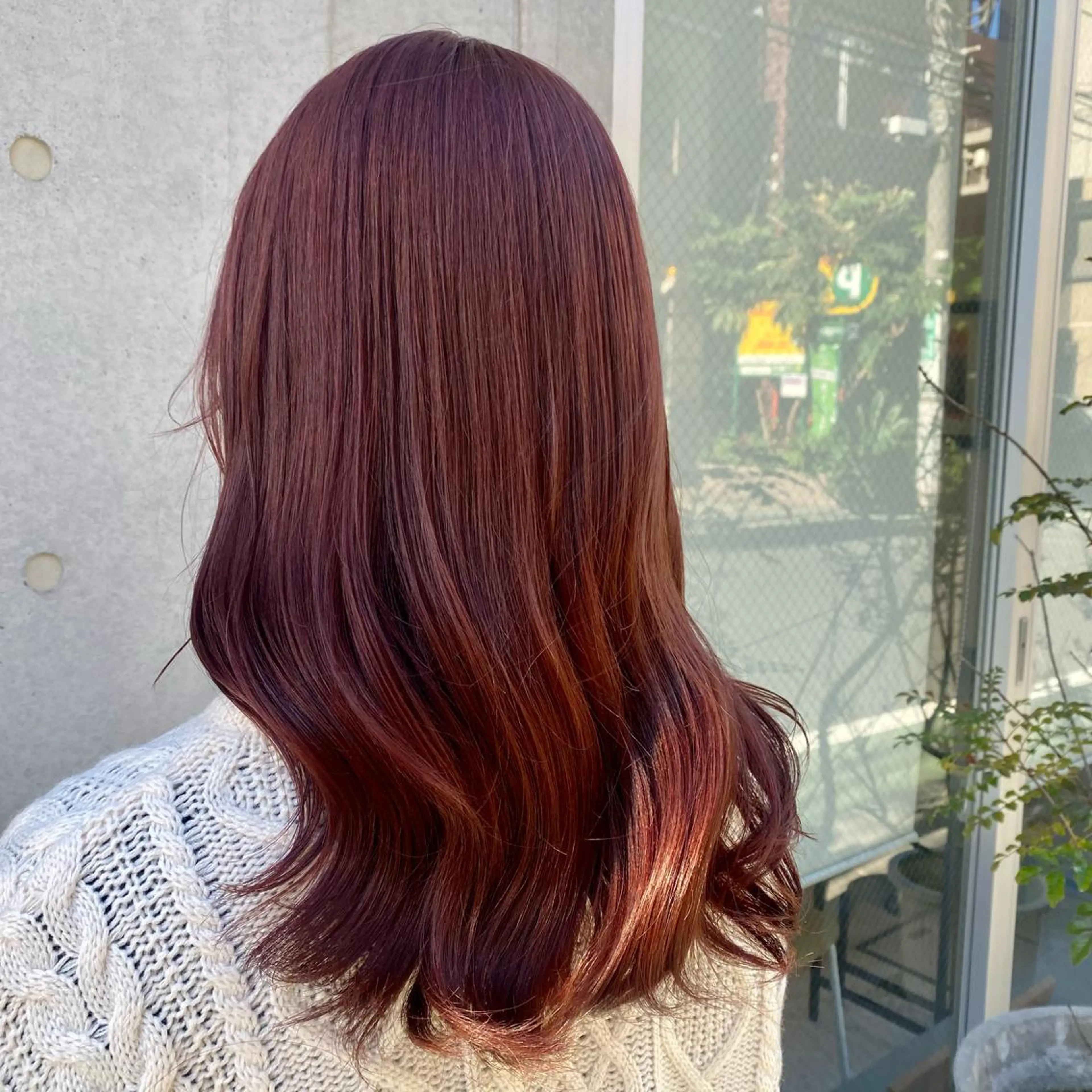 ミディアム カラー 🪭risa 暖色/レイヤー🪭のヘアスタイル