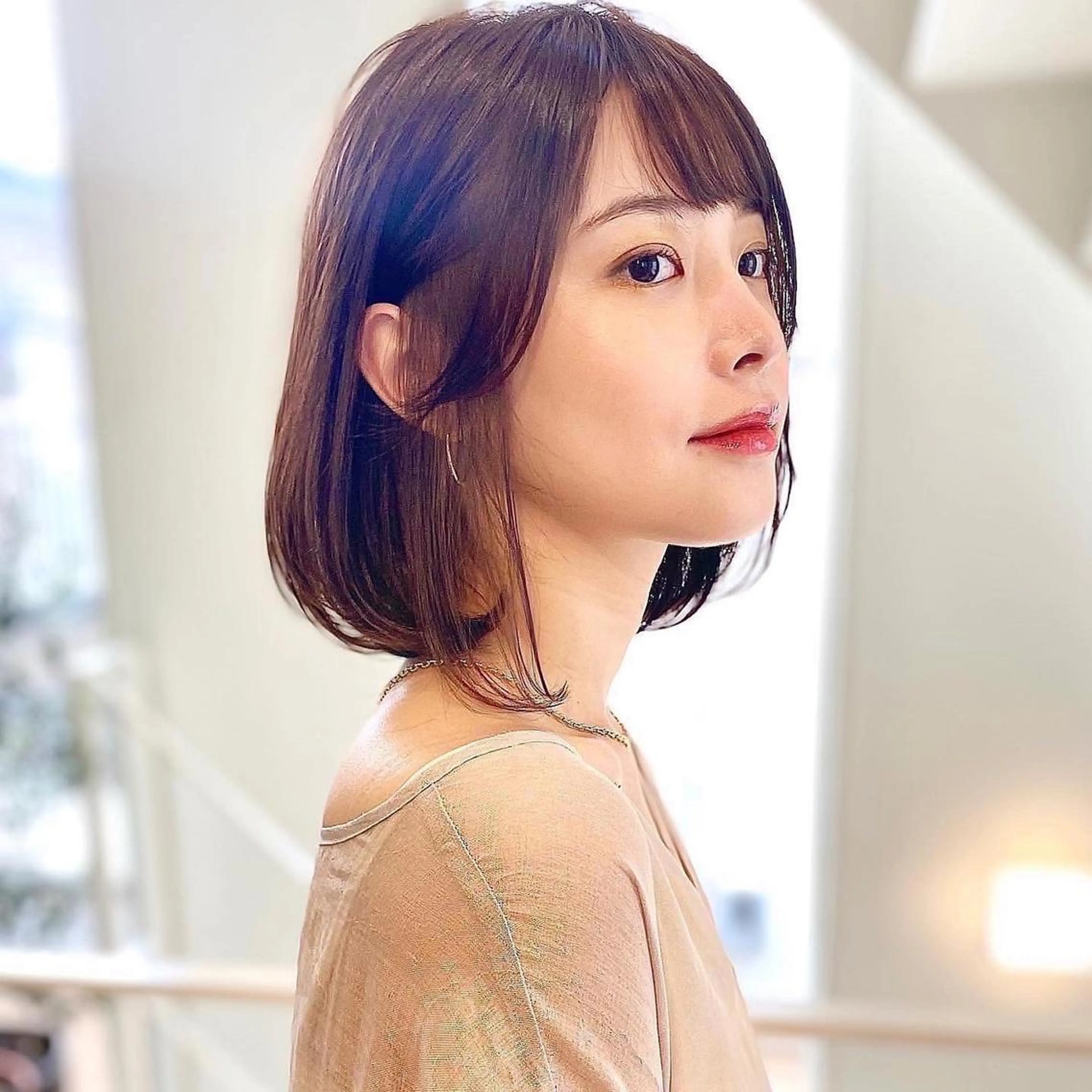 ミディアム カラー パーマ 💫期間限定価格💫 似合わせカット🧚のヘアスタイル