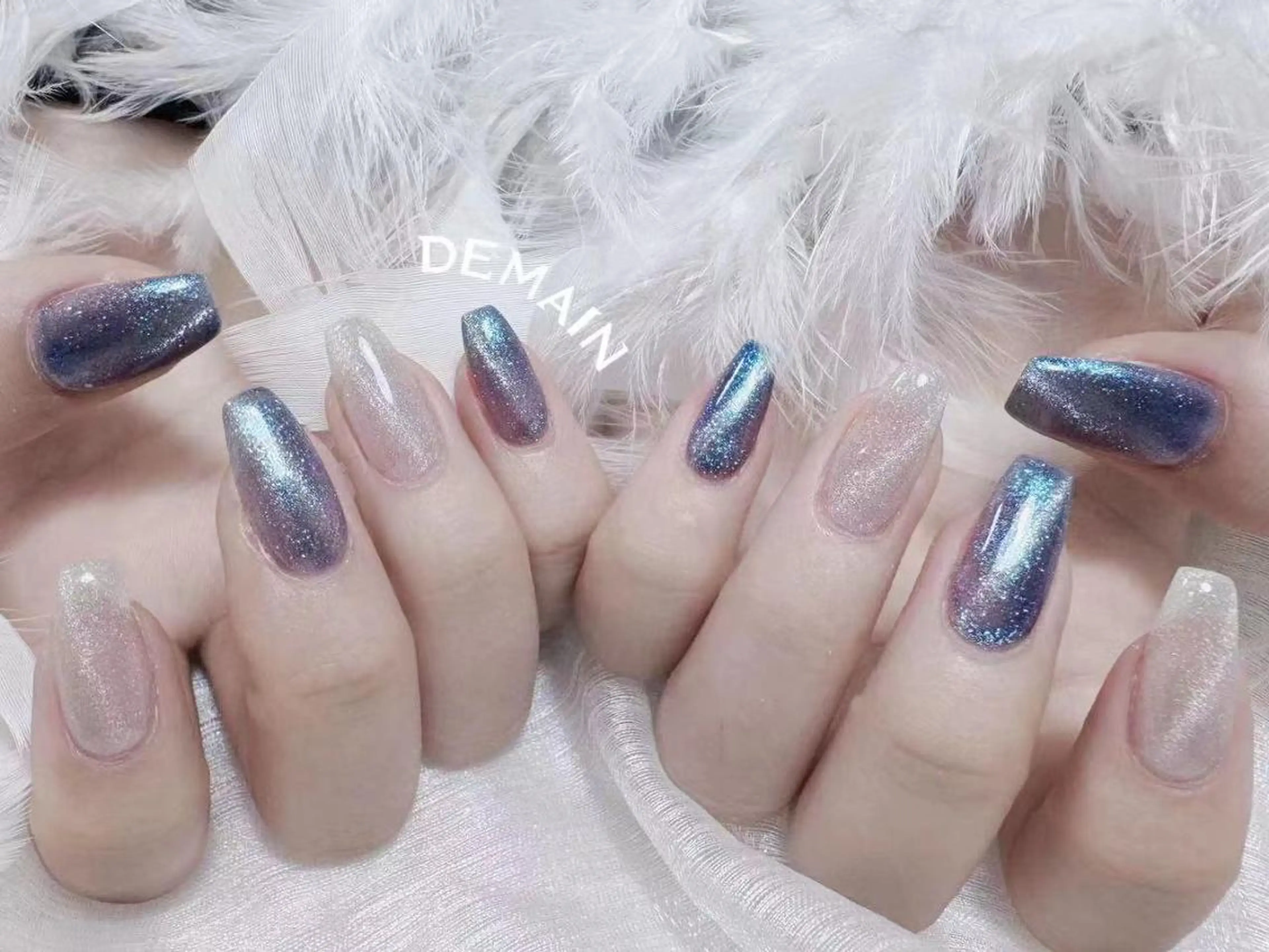 ネイル ハンドネイル ハンドケア DEMAIN- 🌹のネイルデザイン